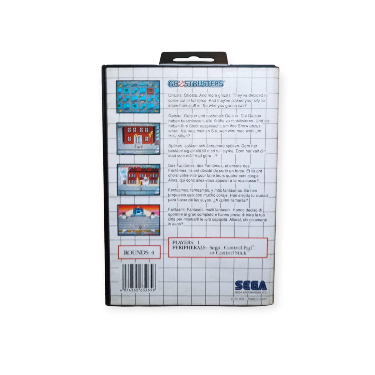 Ghostbusters Master System