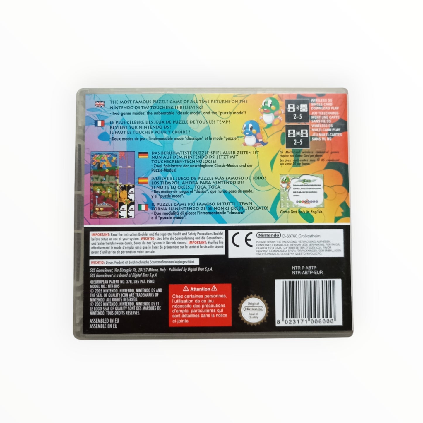 Bust a move nintendo DS