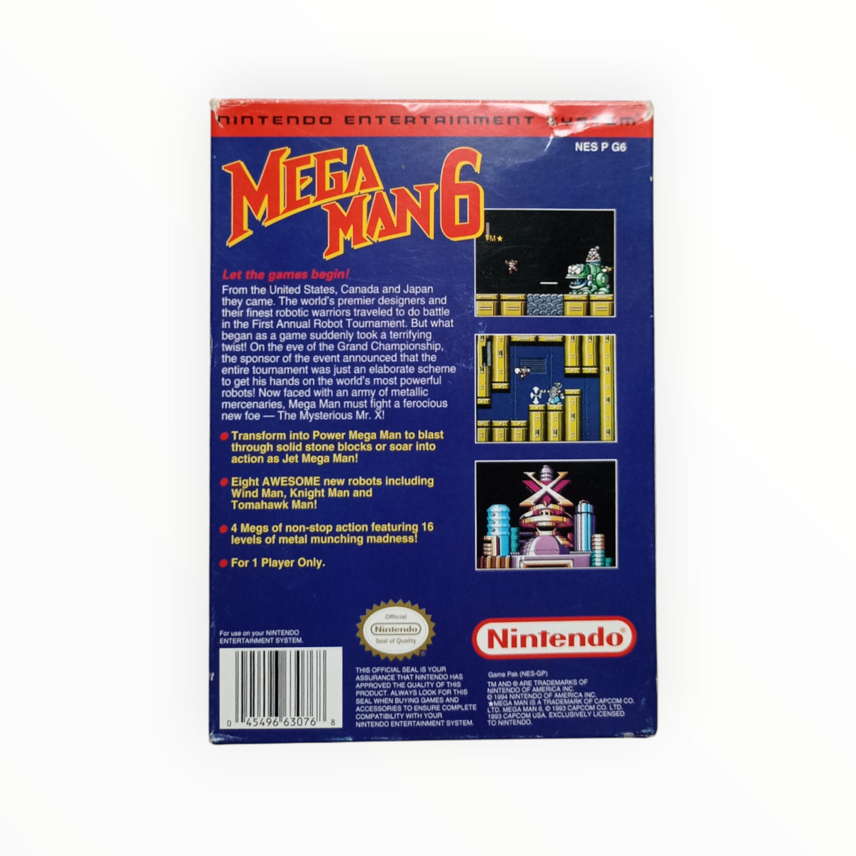 megaman 6 usa nintendo NES