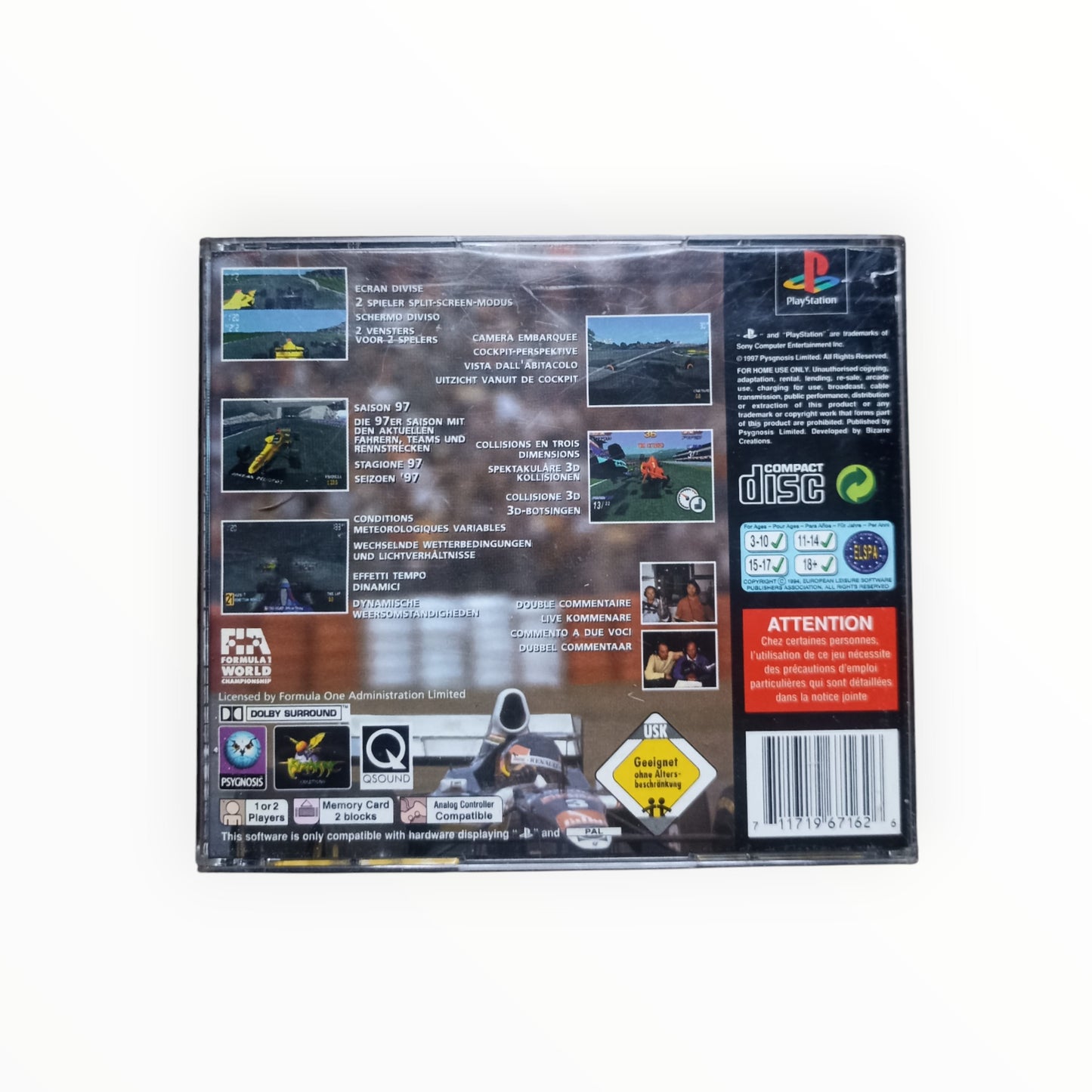 formula 1 97 playstation 1