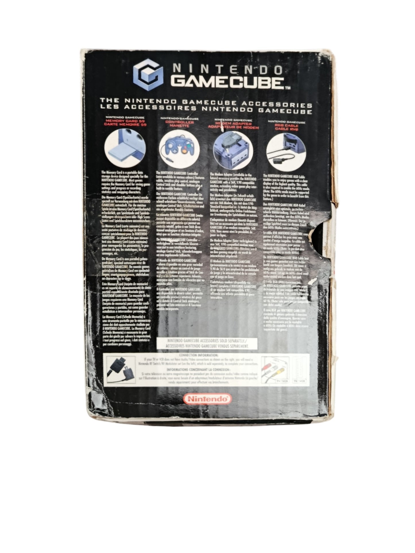 Boite Console Noire GameCube