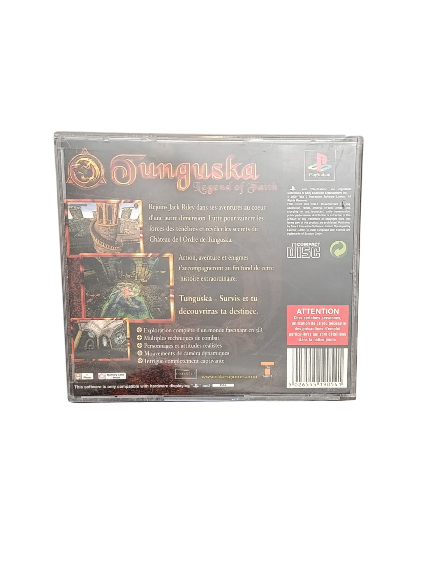 Junguska Legend of faith Playstation 1 (PS1)