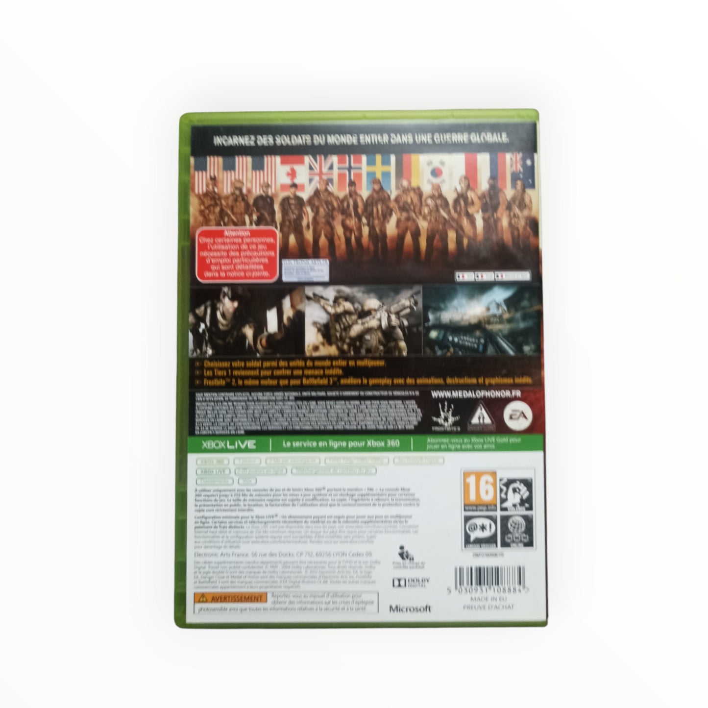 medal of honor warfighter xbox 360