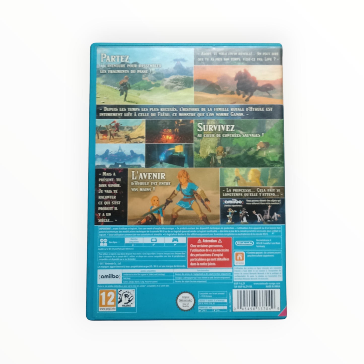 The Legend of Zelda Breath Of Te Wild Nintendo Wii U