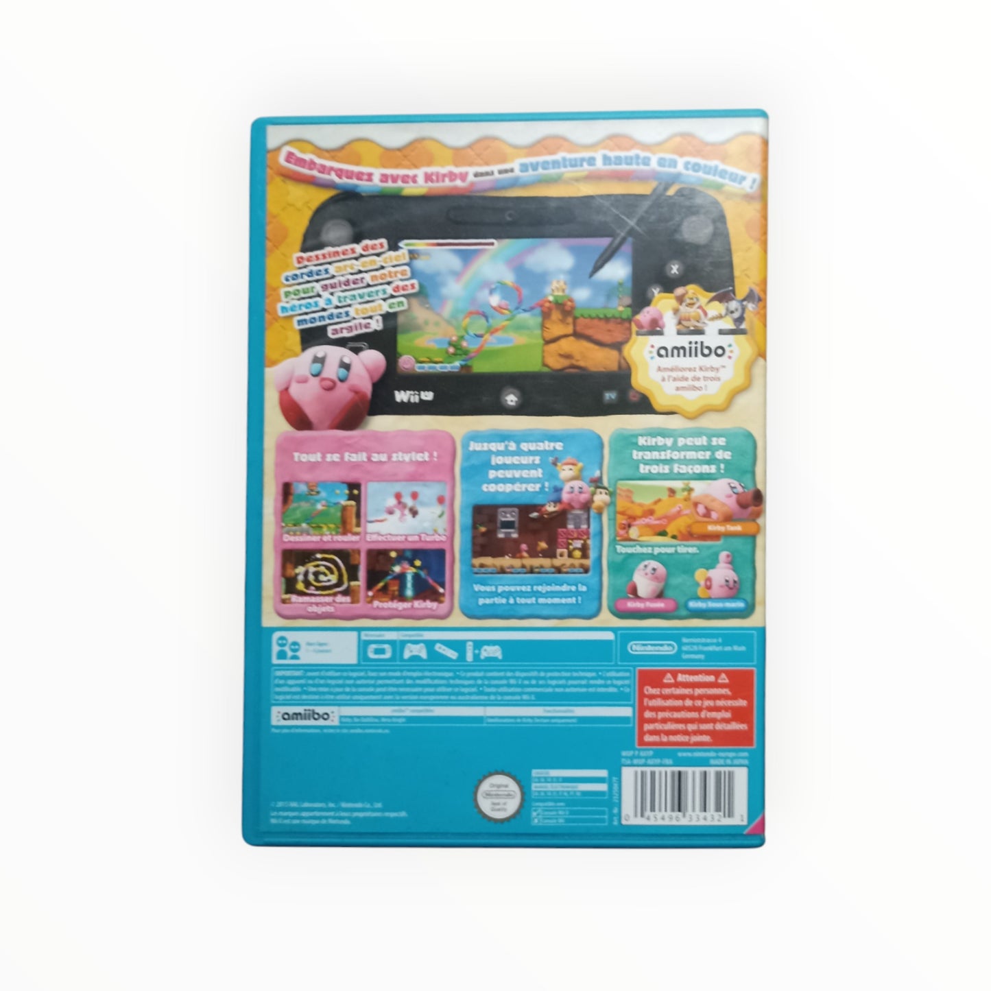 Kirby et le pinceau arc-en-ciel Nintendo Wii U