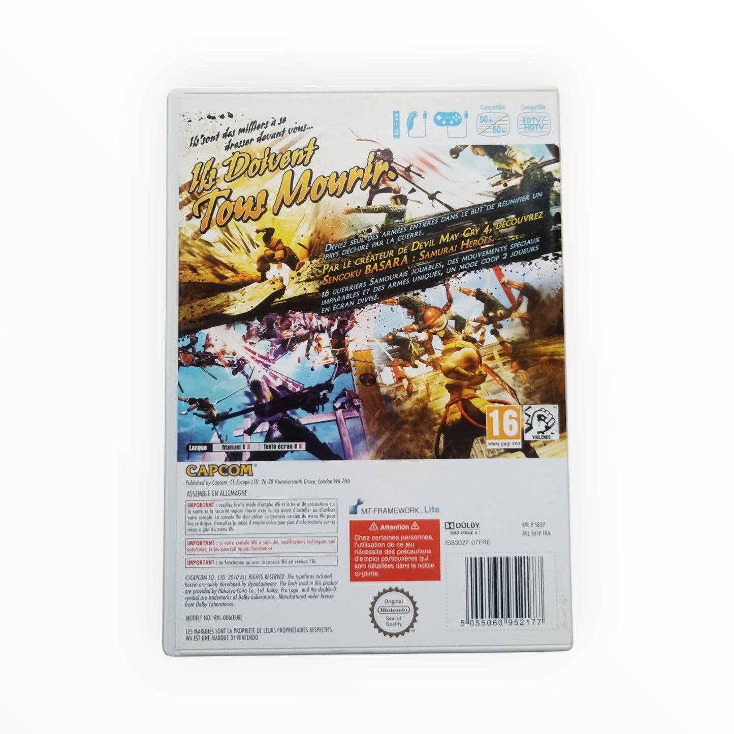 basara nintendo WII