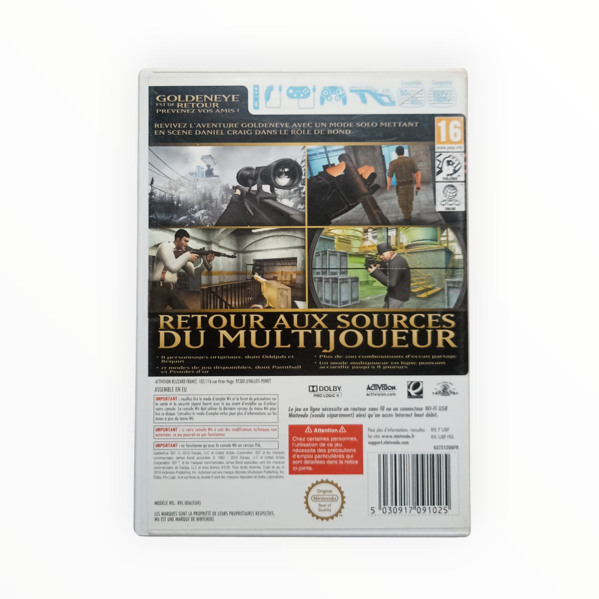 Goldeneye 007 nintendo WII