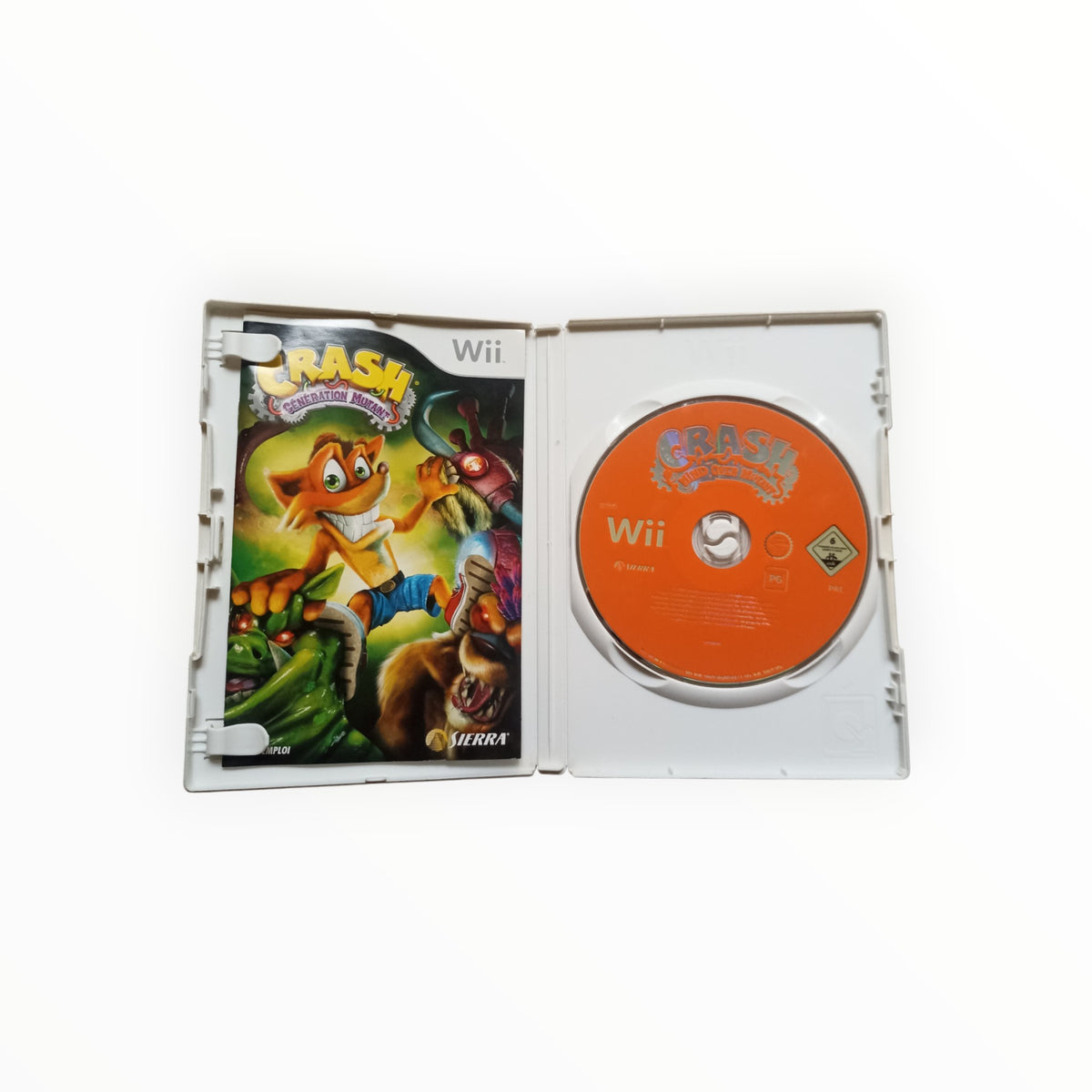 crash generation mutant nintendo WII