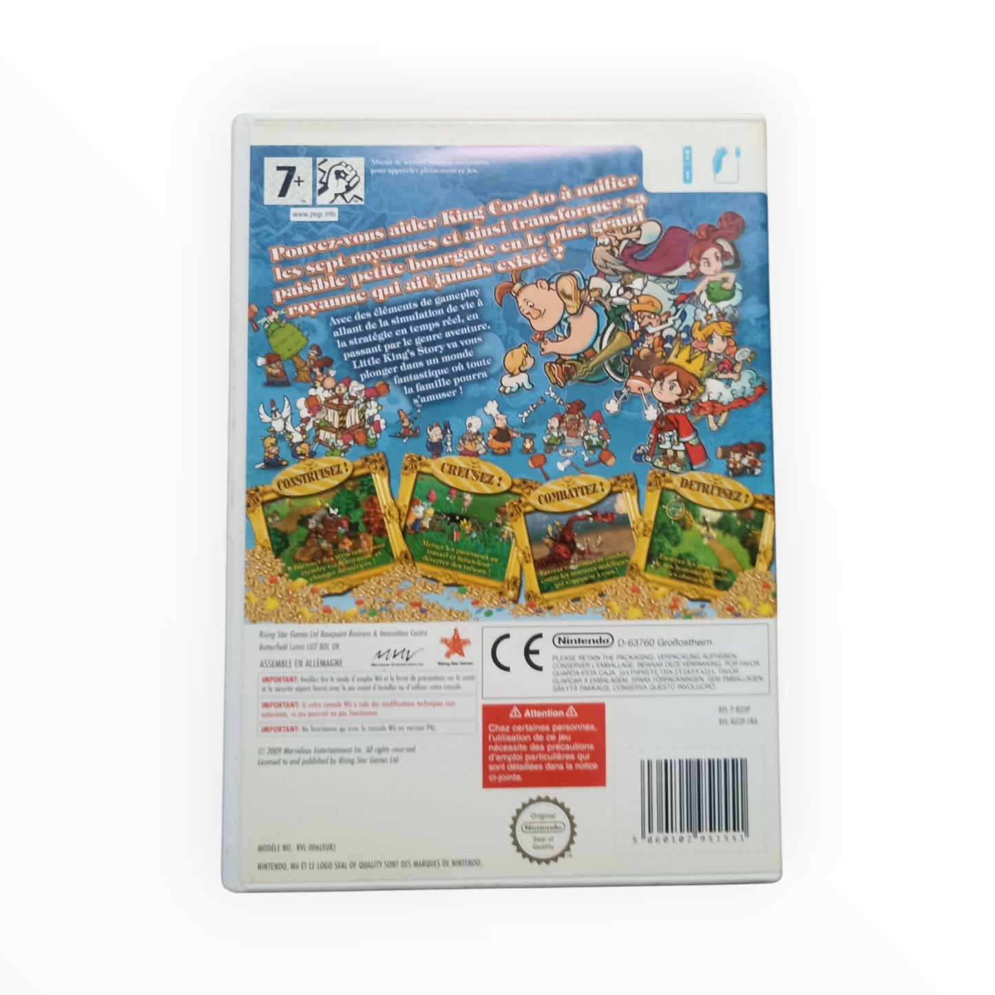 little king's story nintendo WII