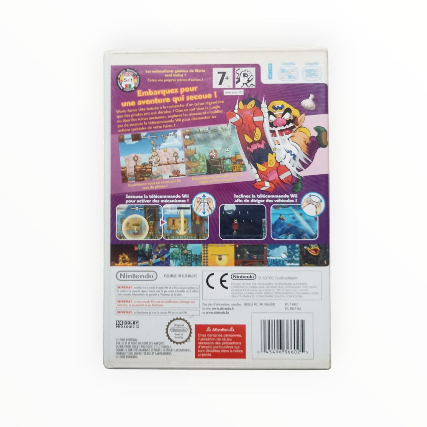 wario land the shake dimension nintendo WII