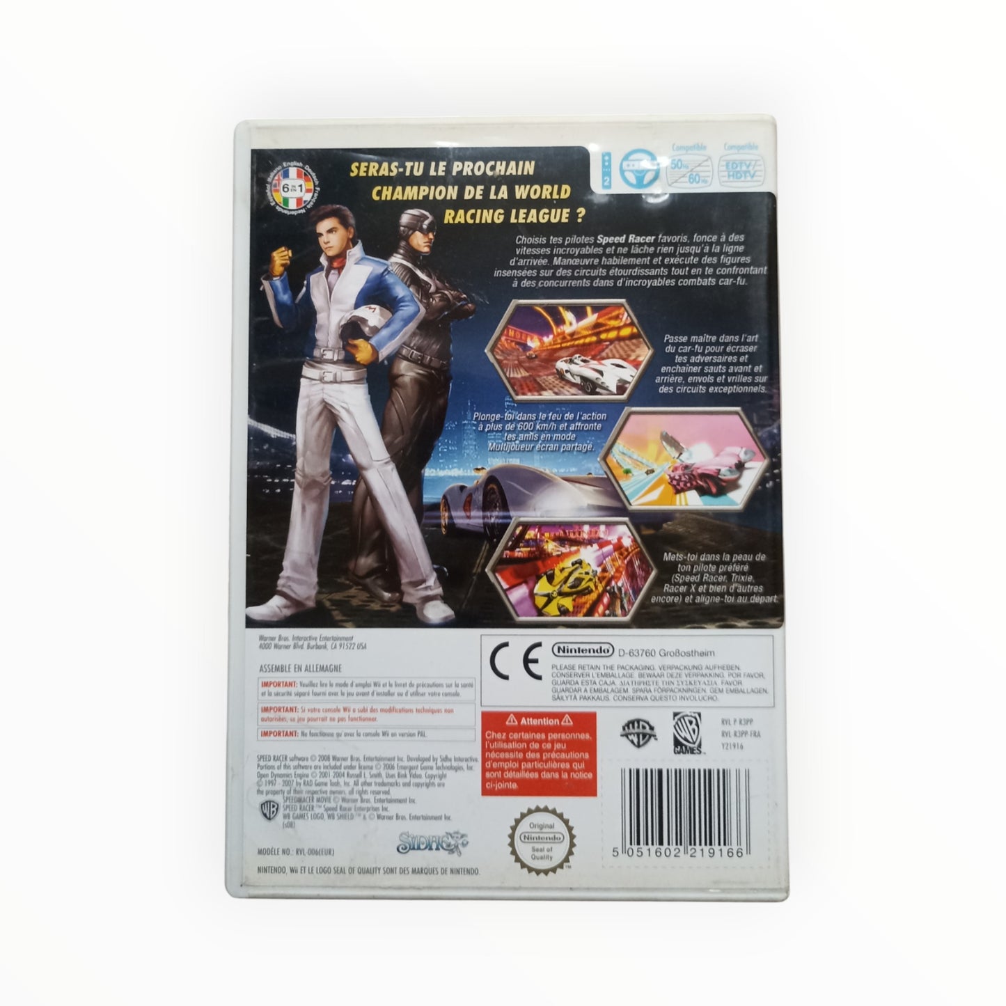 speed racer nintendo WII