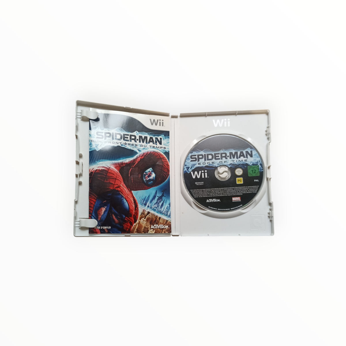 spider man aux frontières du temps nintendo WII