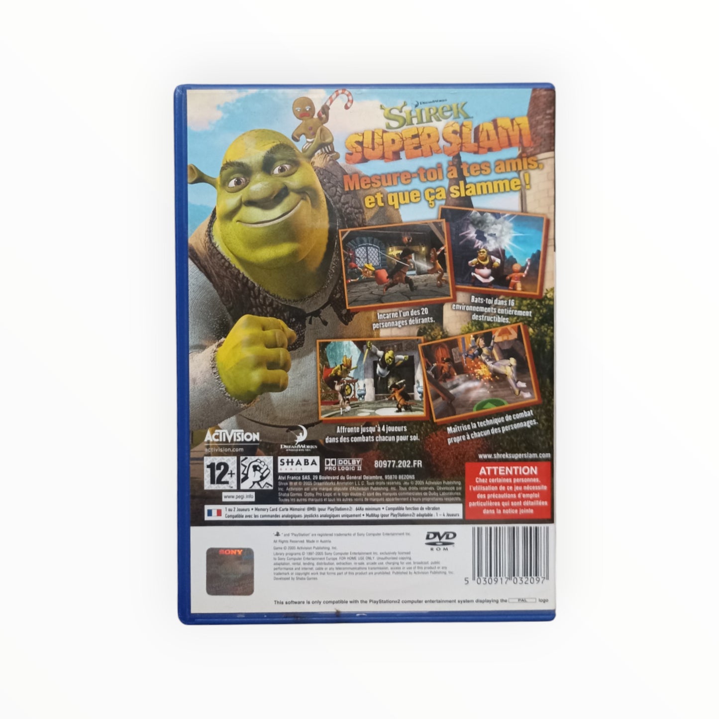 Shrek Super Slam playstation 2 (PS2)