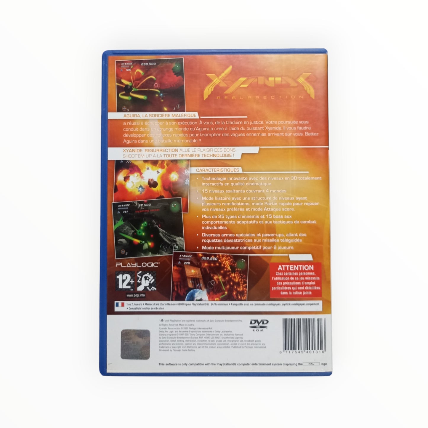 Xyanide : Resurrection Playstation 2 (PS2)