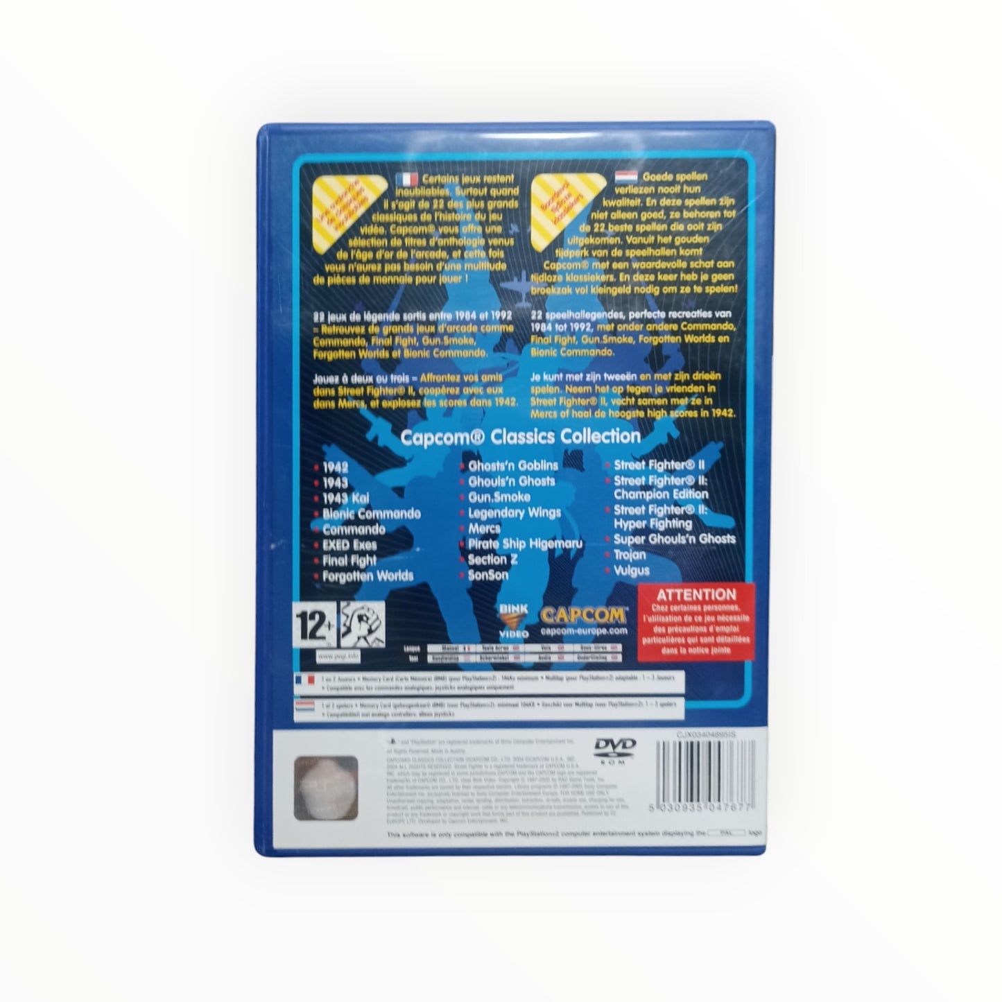 Capcom Classics Collection Vol. 1 Playstation 2 (PS2)