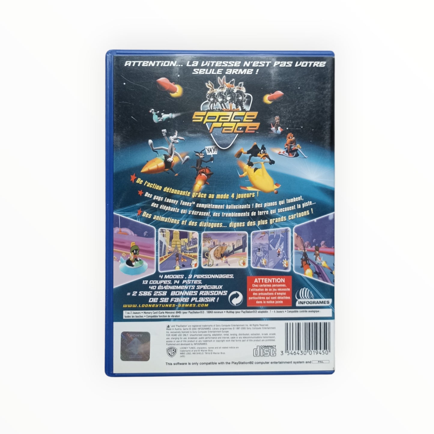 Space Race playstation 2 (PS2)