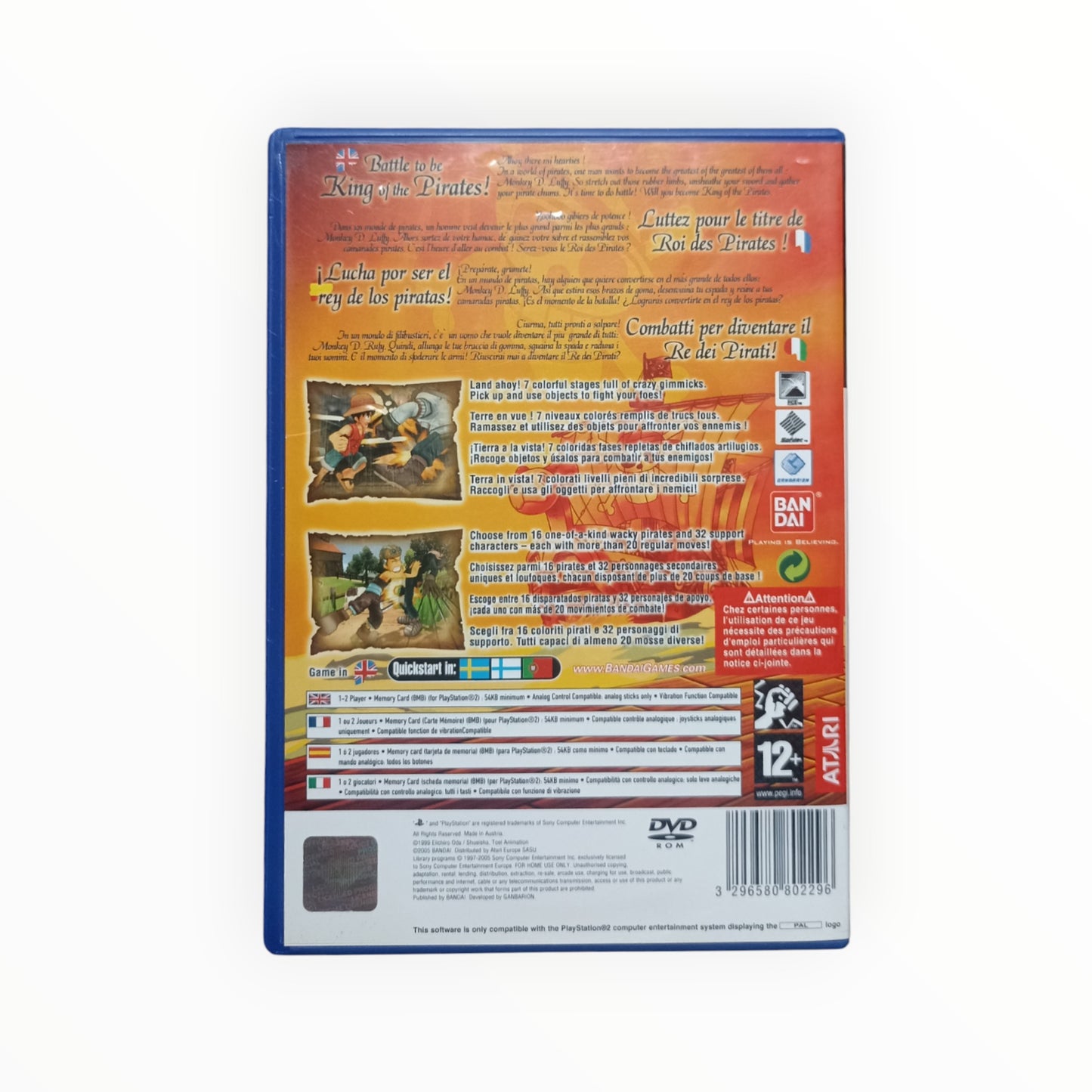 One Piece Grand Battle Playstation 2 (PS2)