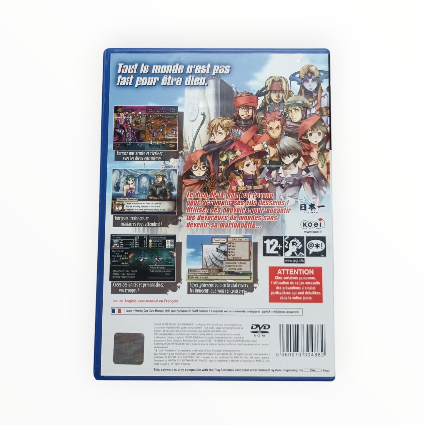 Soul Nomad & the World Eaters playstation 2 (PS2)