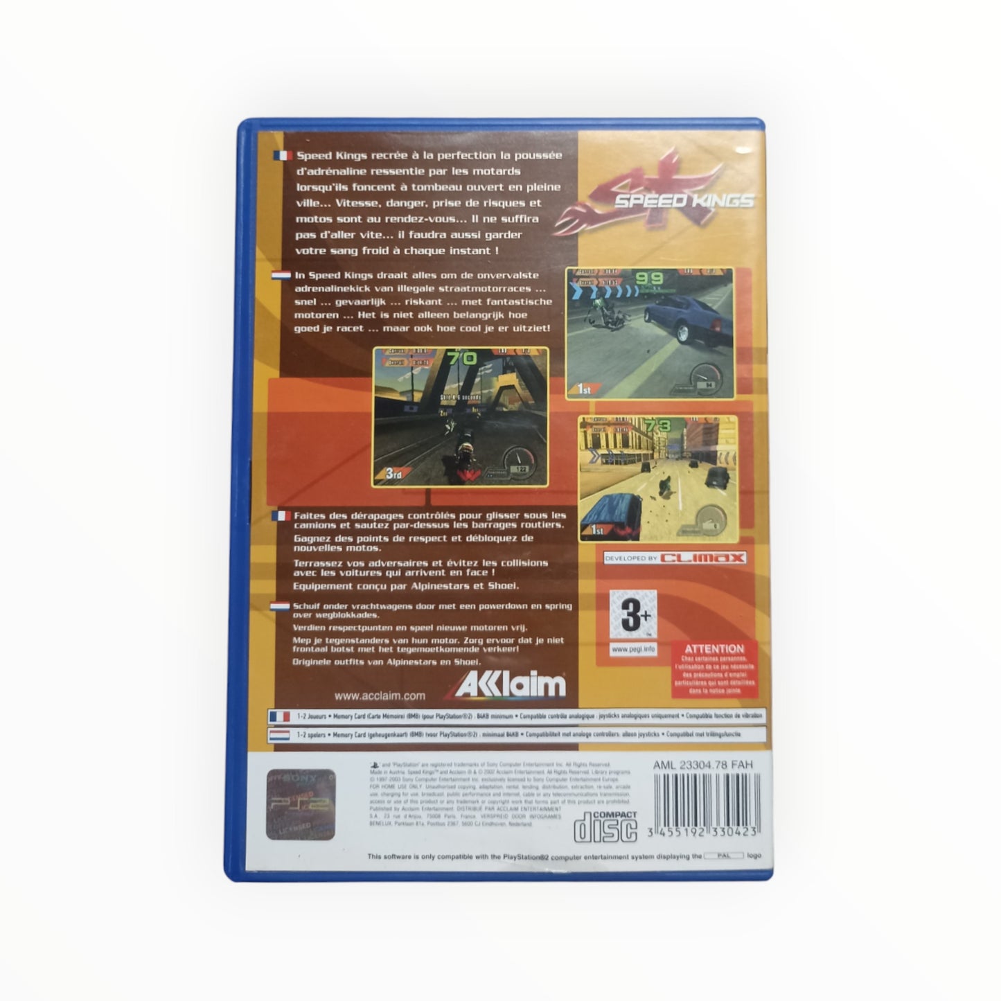 Speed Kings playstation 2 (PS2)