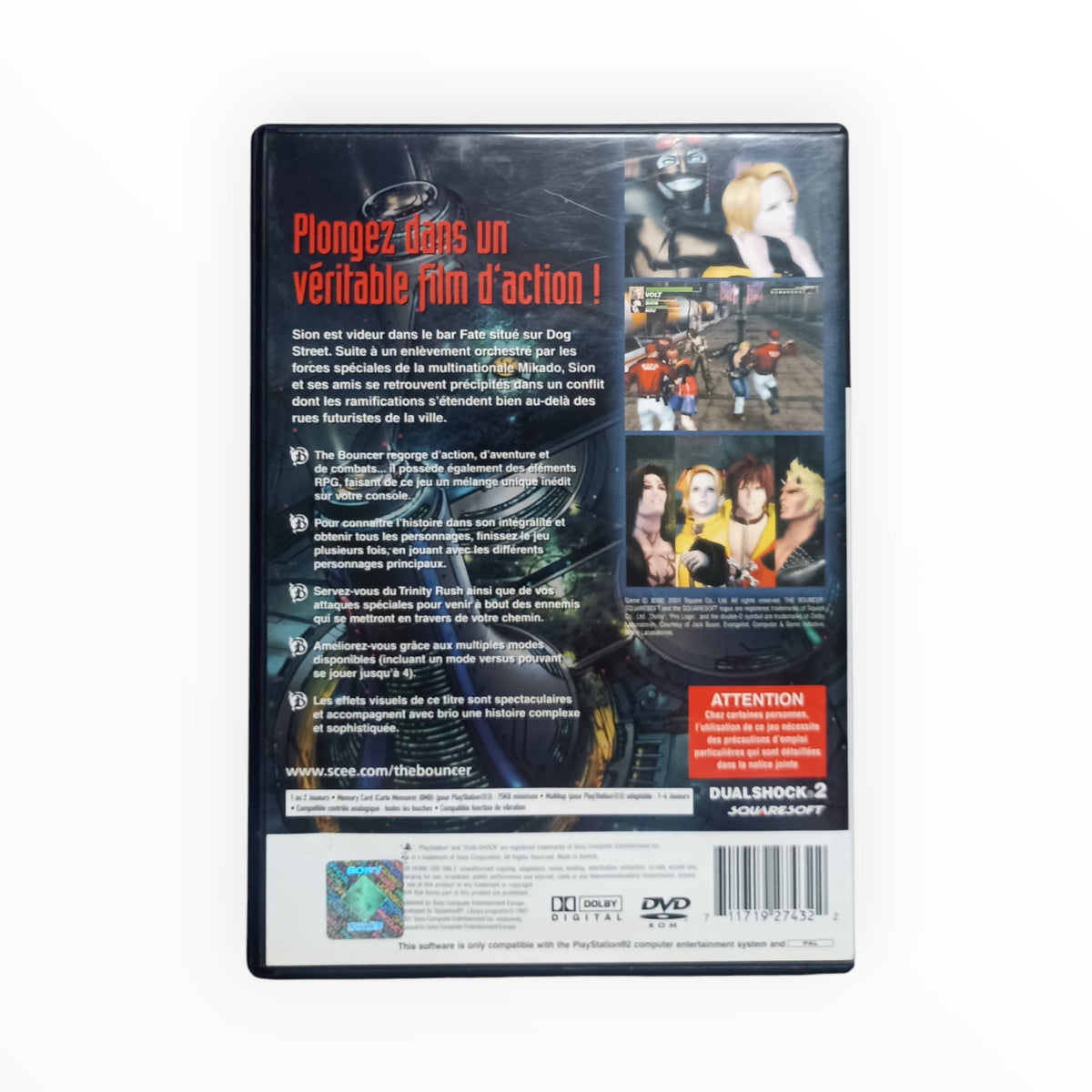The Bouncer Playstation 2 (PS2)