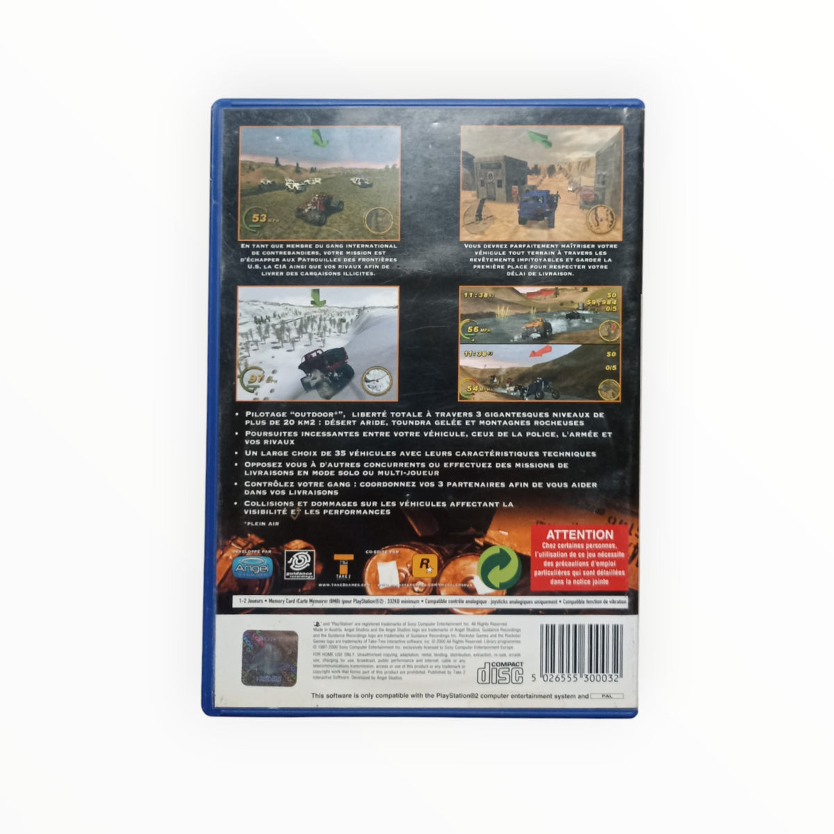 Smuggler's Run Playstation 2 (PS2)