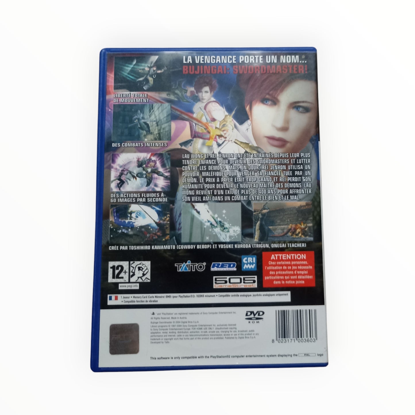 Bujingai: Swordmaster PlayStation 2 (PS2)