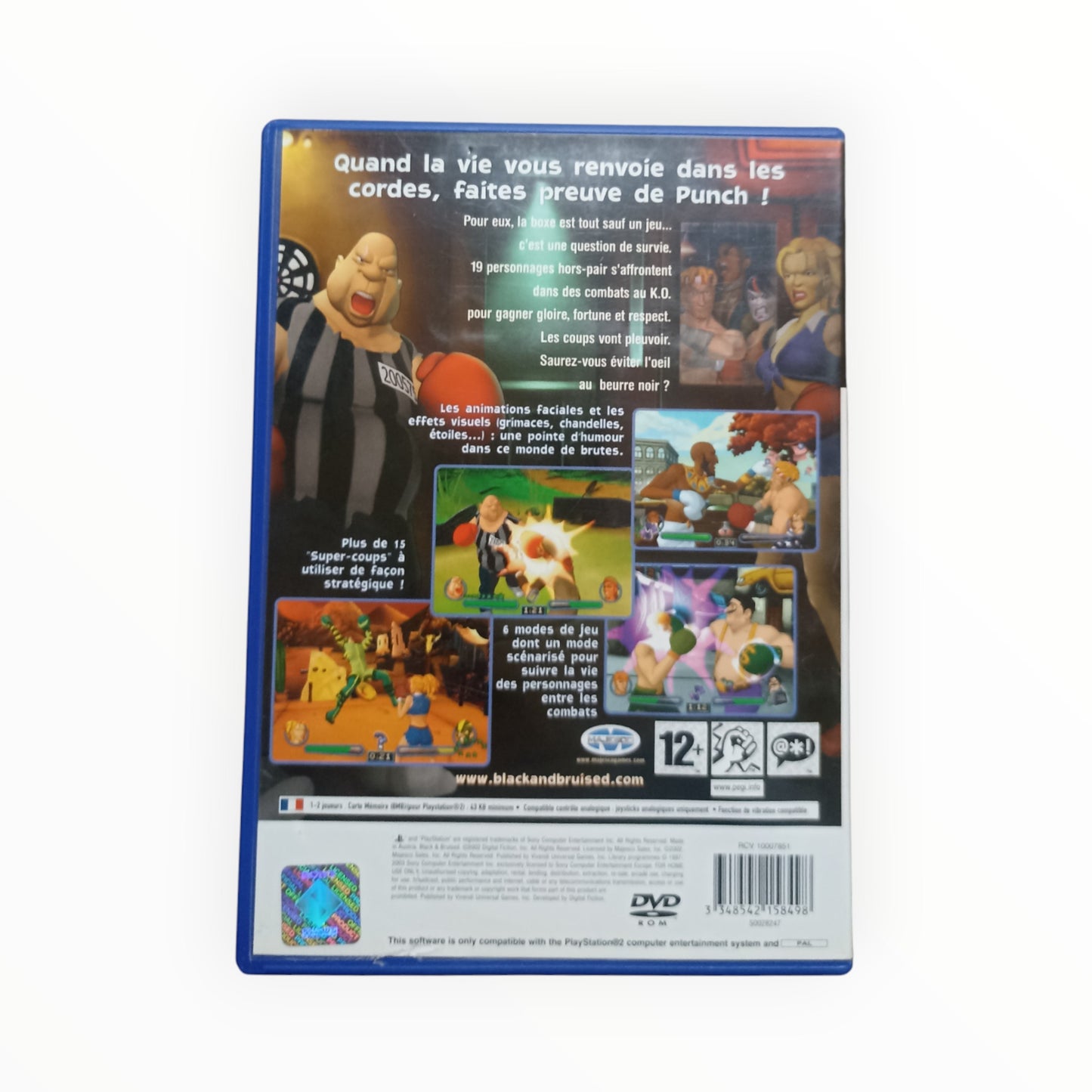Black & Bruised playstation 2 (PS2)
