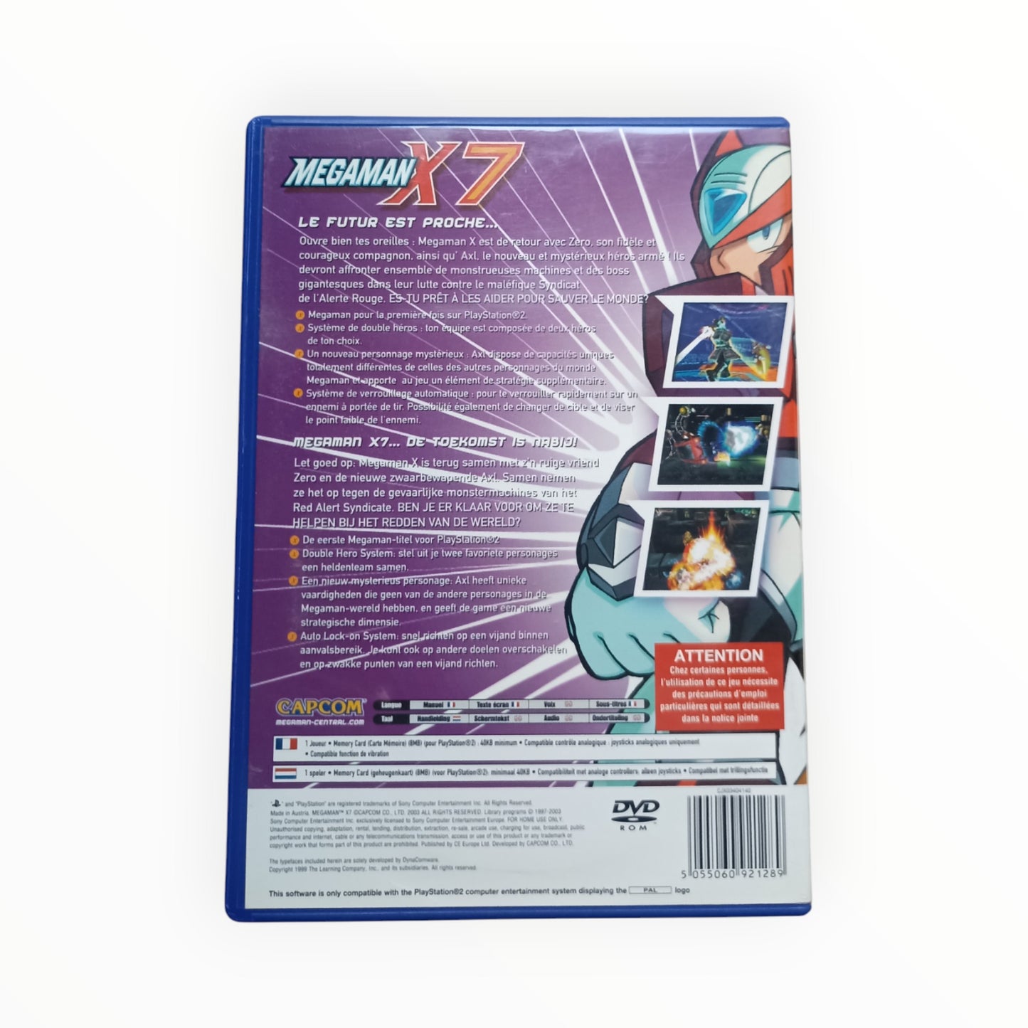Megaman X 7 playstation 2 (PS2)