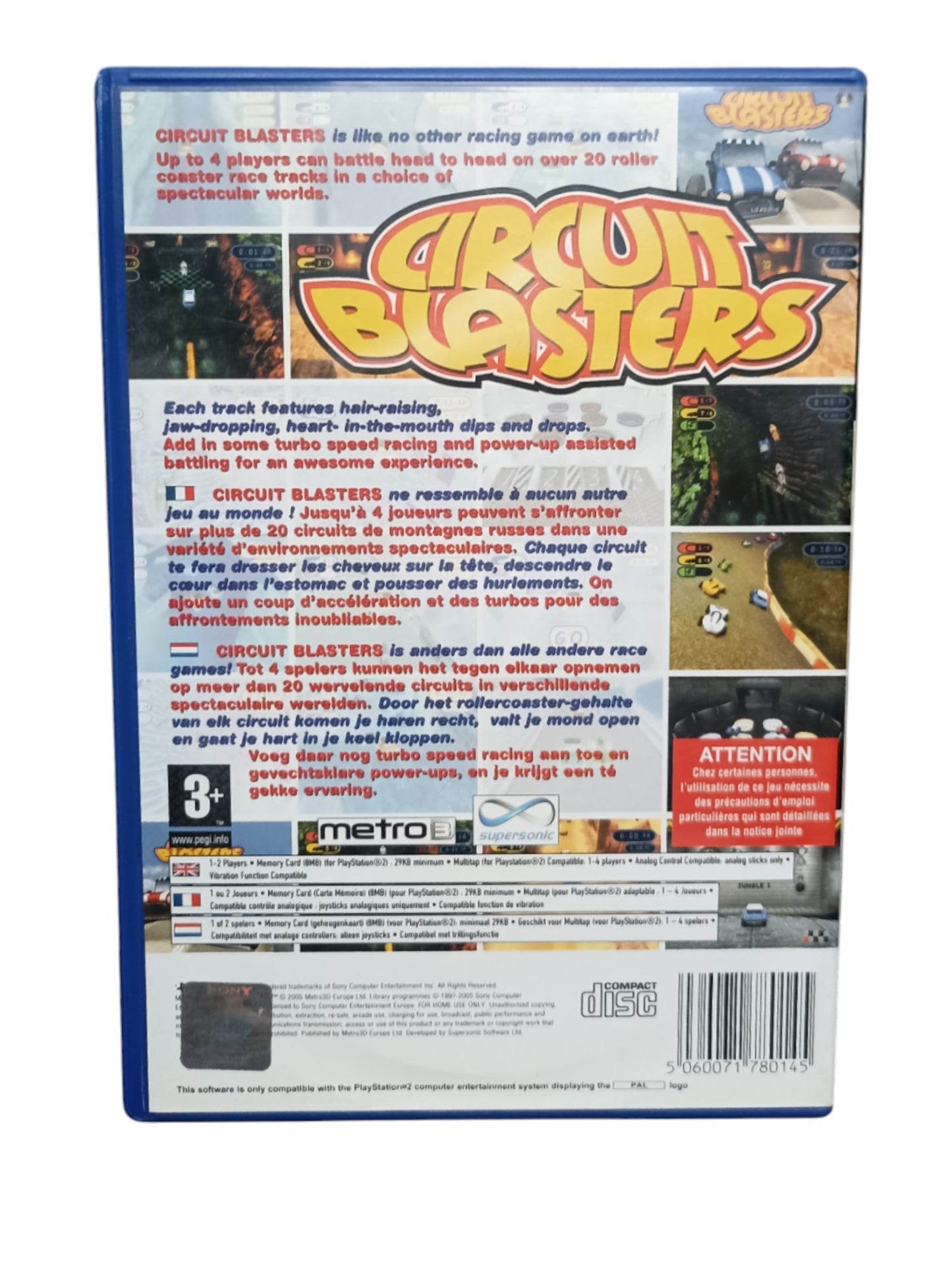 Circuit Blasters playstation 2 (PS2)