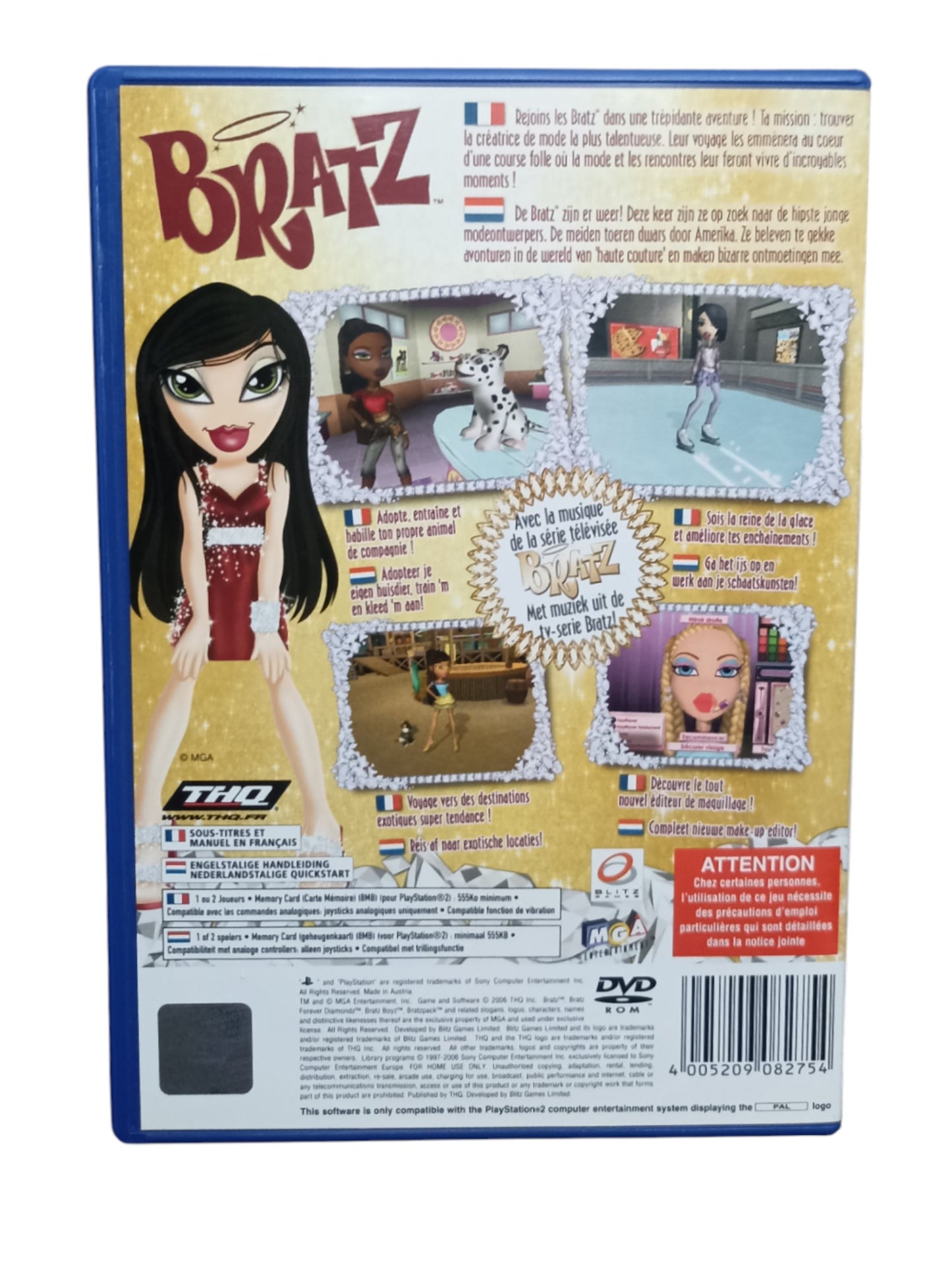 Bratz Forever Diamondz playstation 2 (PS2)