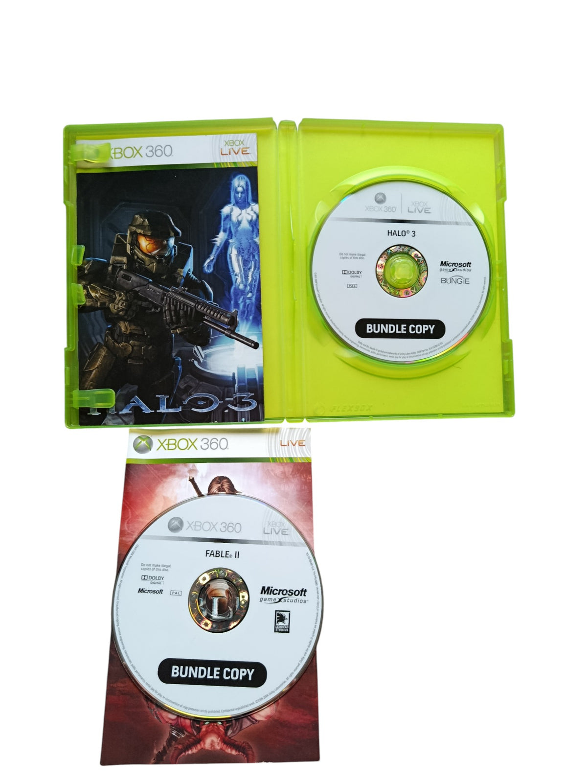 Fable II & Halo 3 Xbox 360