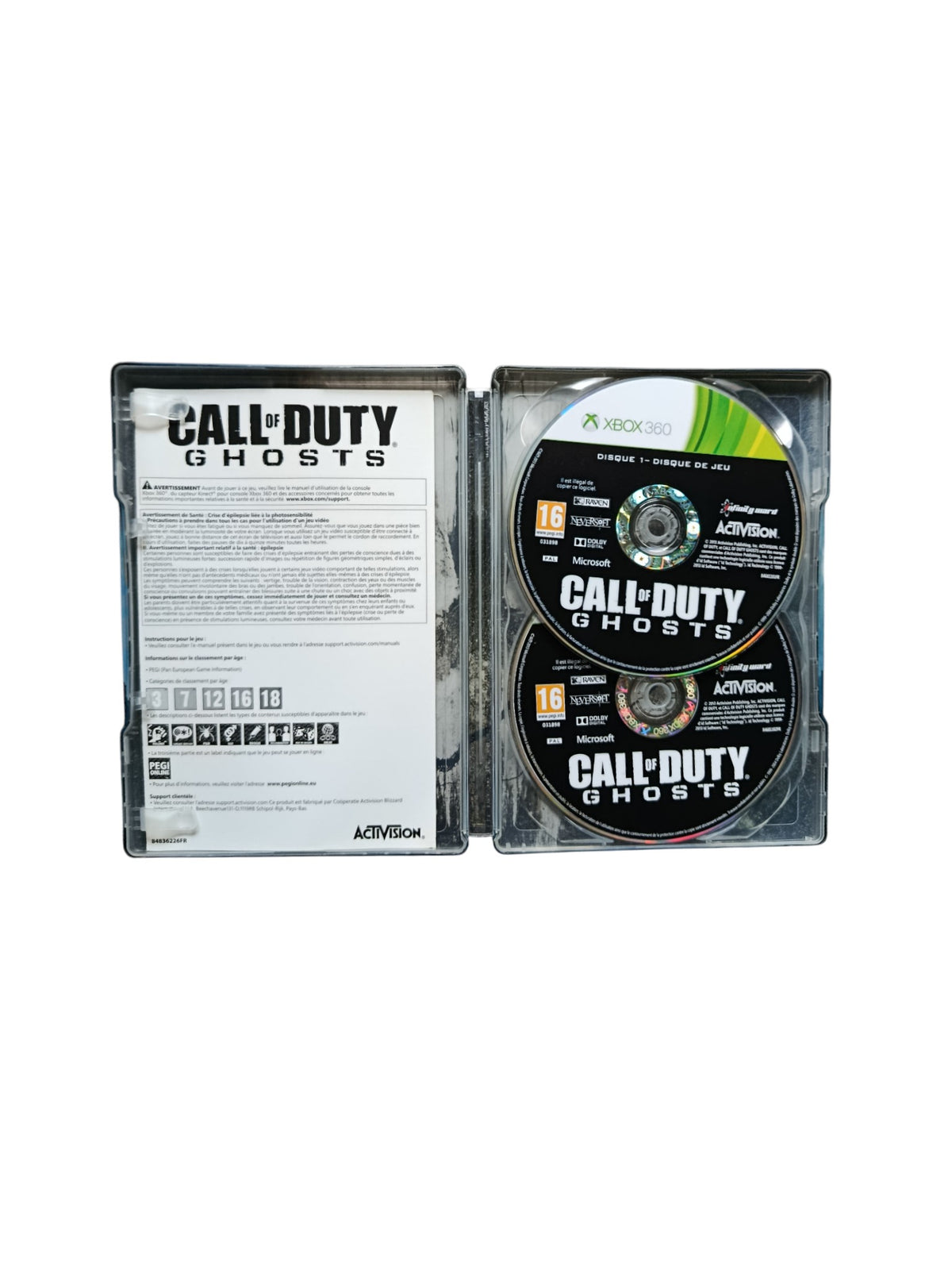 Call Of Duty Ghosts Steelbook Xbox 360