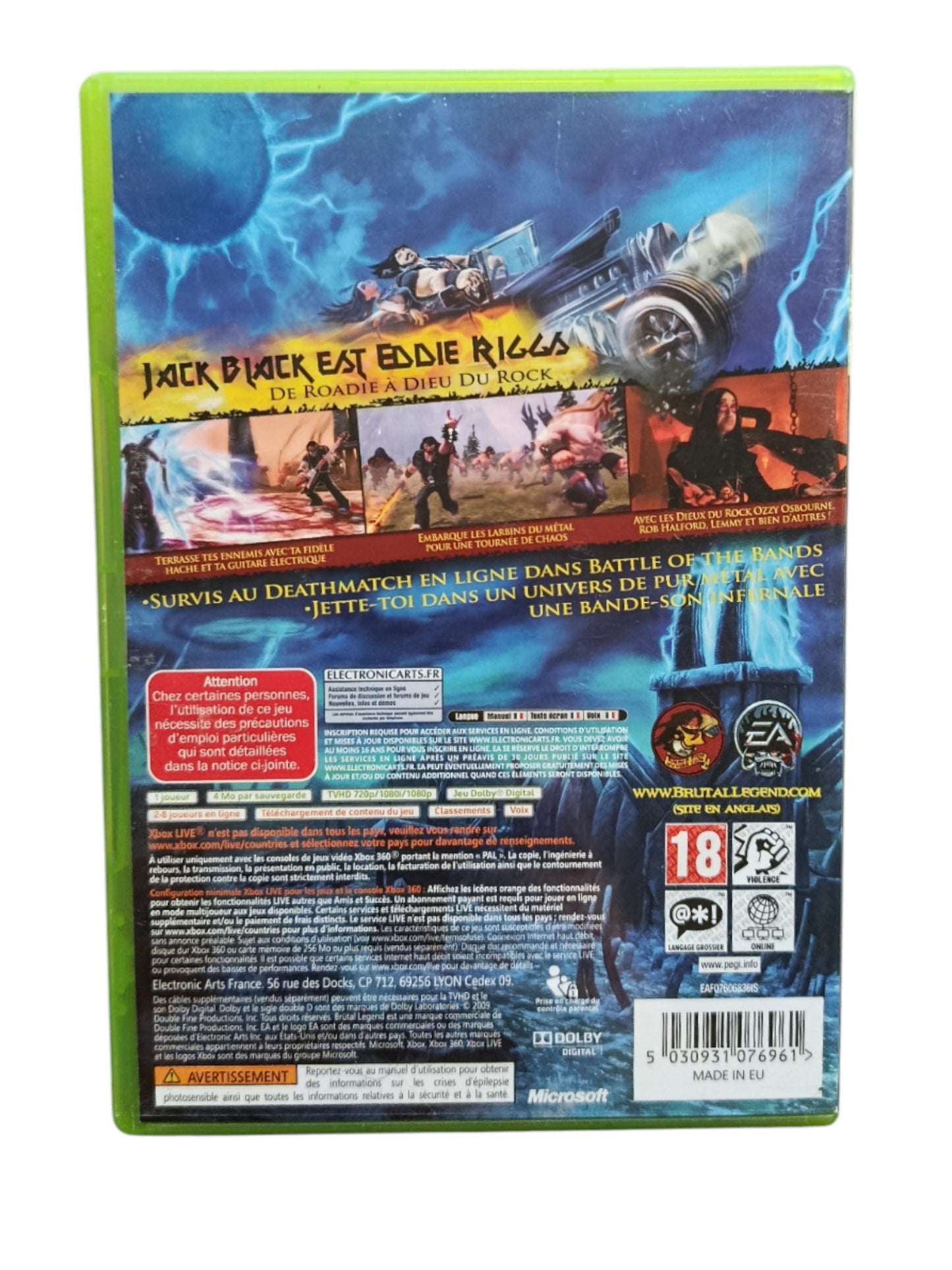 Brutal Legend Xbox 360