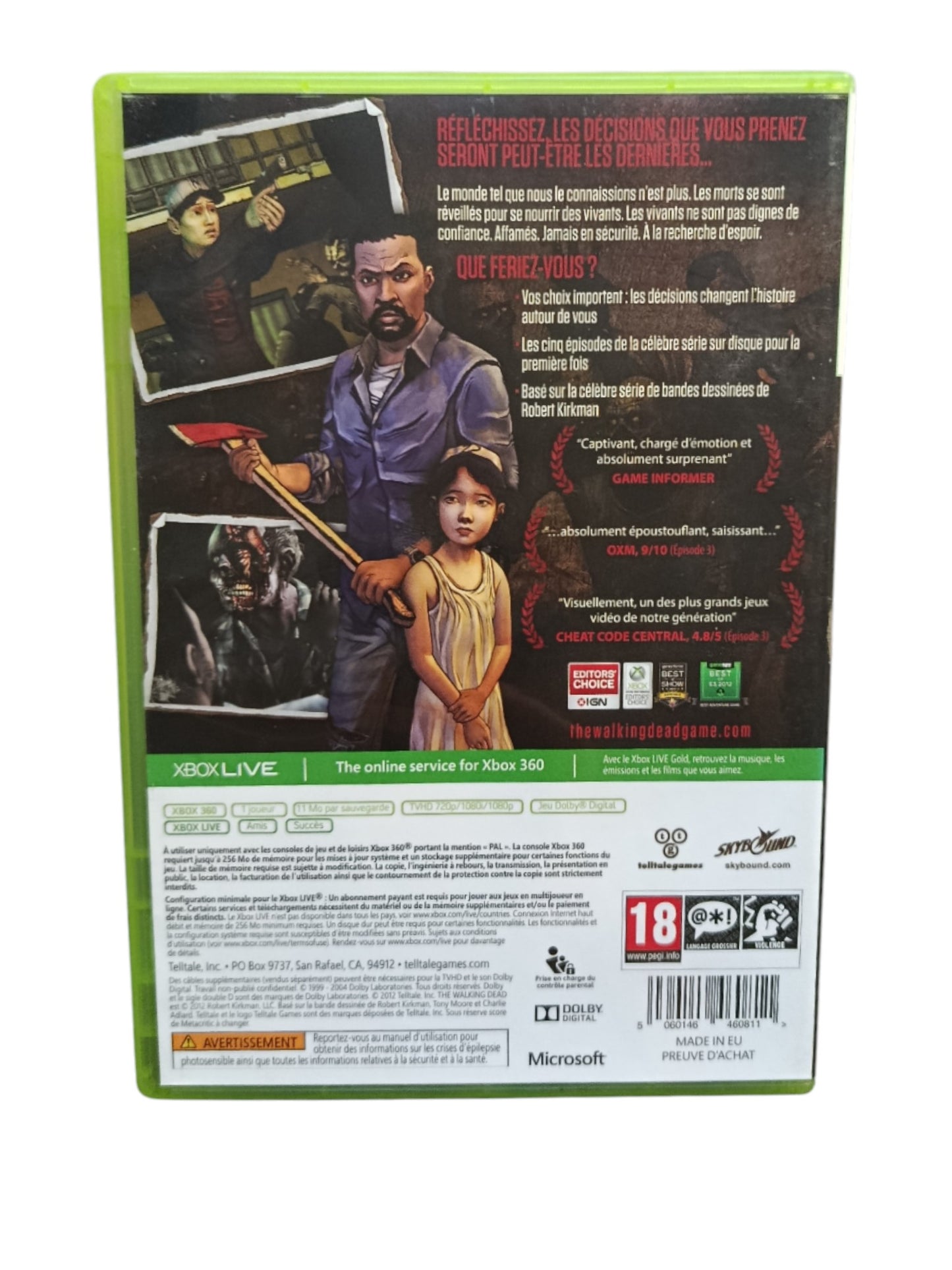 The Walking Dead Xbox 360