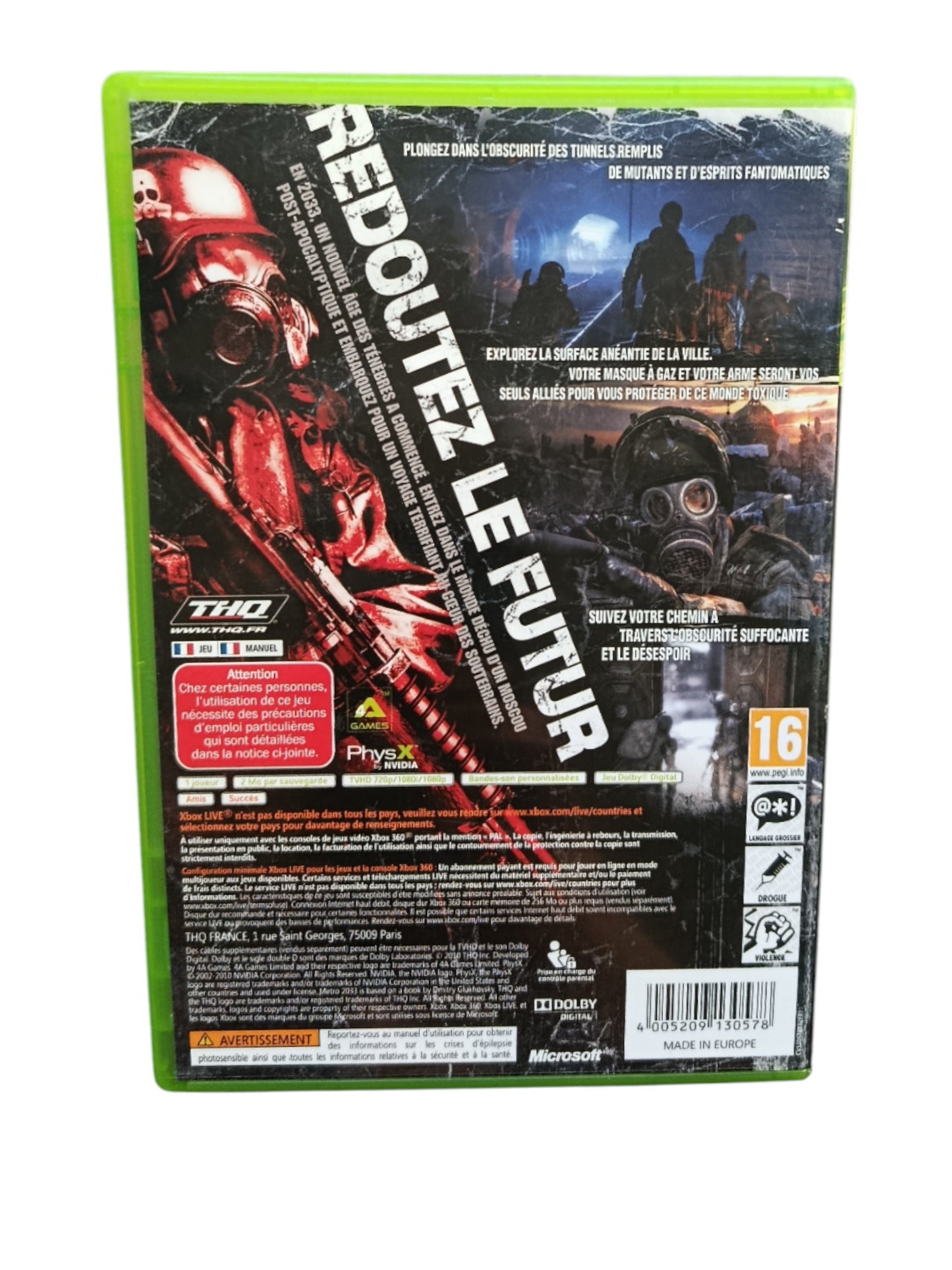 Metro 2033 Xbox 360