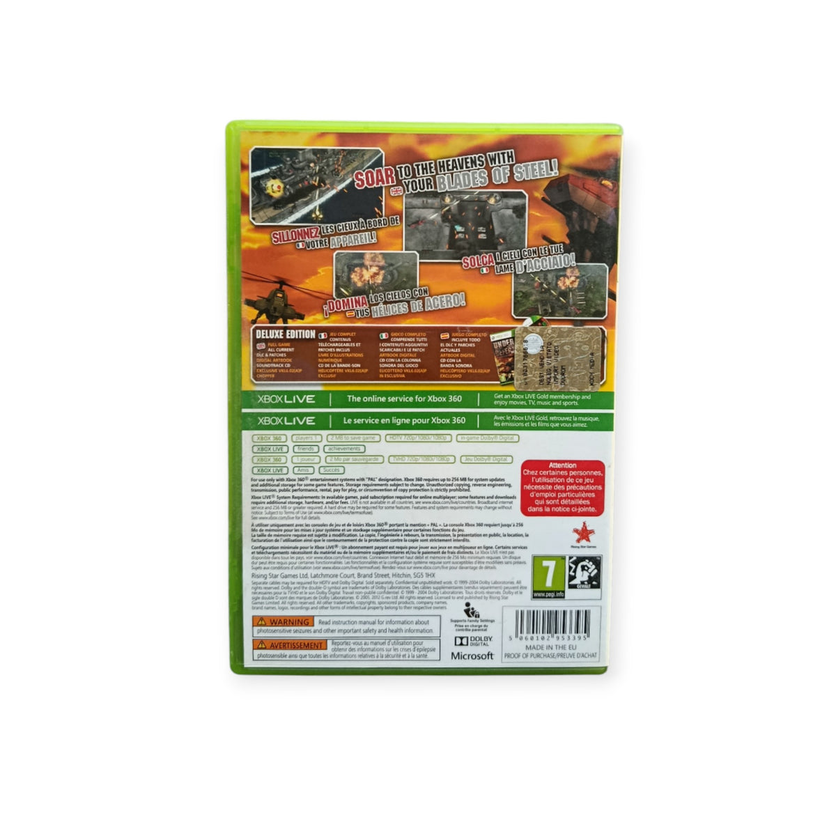 Under Defeat Deluxe Edition HD Xbox 360