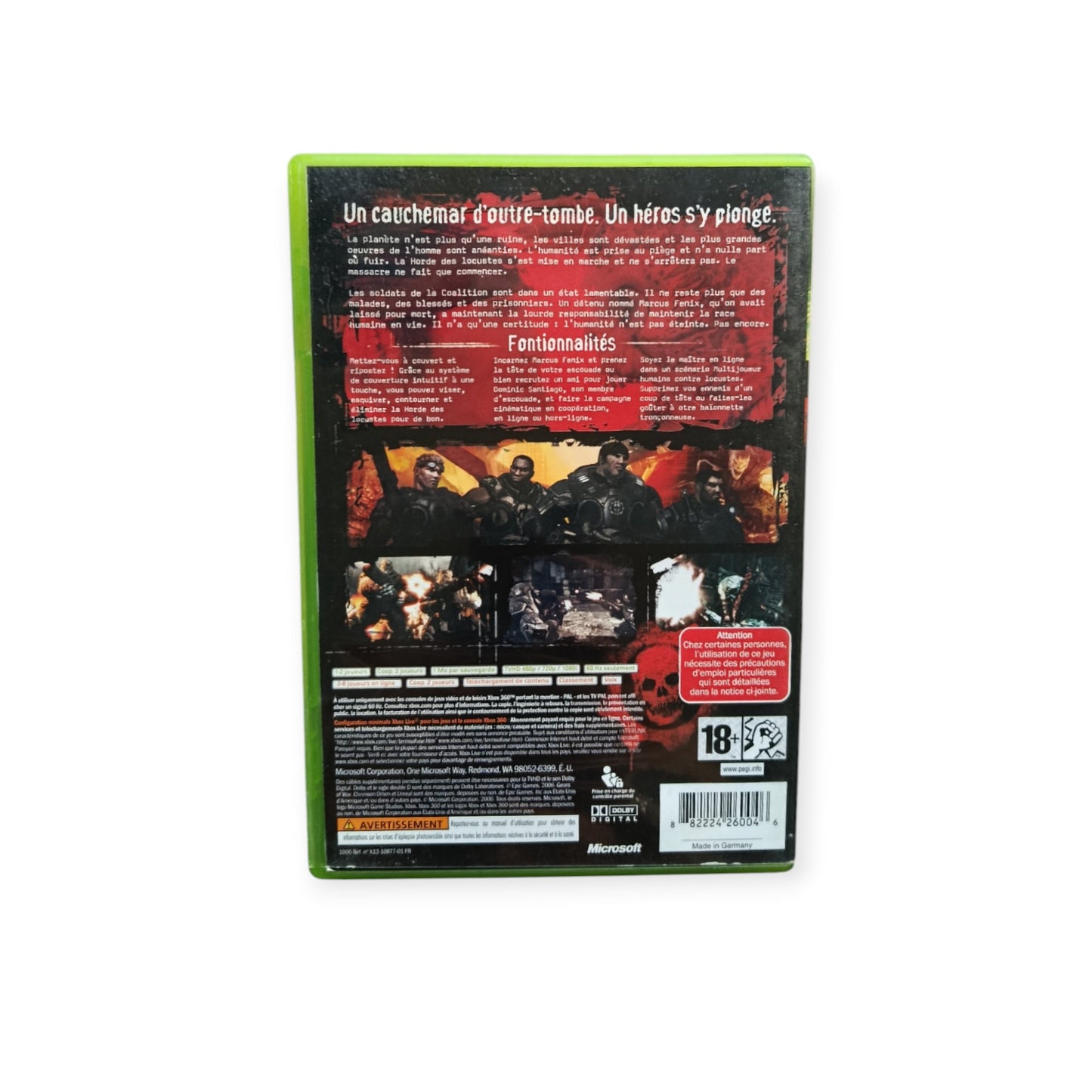 Gears Of War Xbox 360