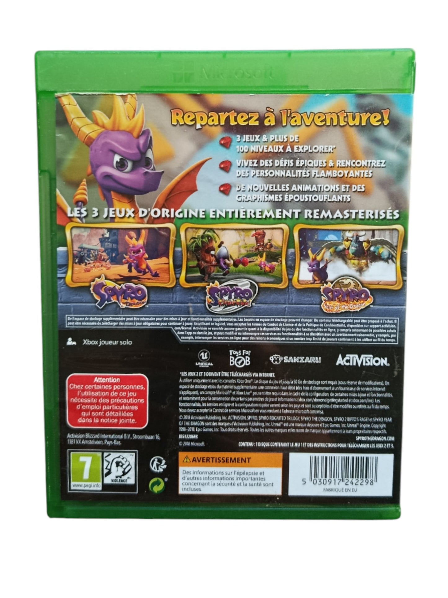 Spyro Reignited Trilogy Xbox One