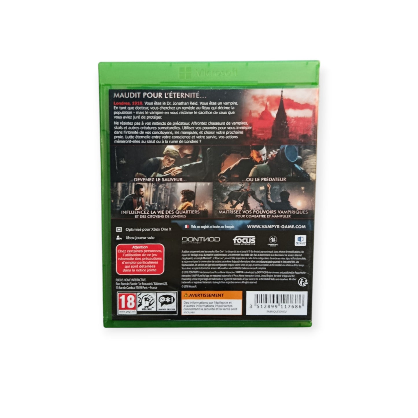 Vampyr Xbox One