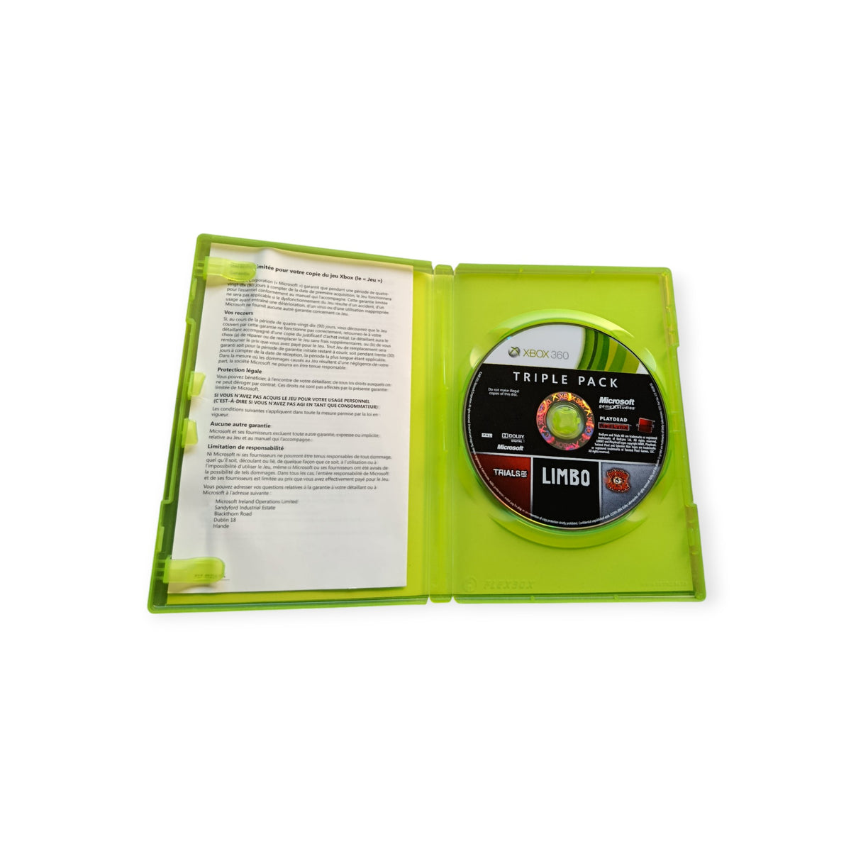 Limbo Triple Pack Xbox 360 PAL FR Fonctionnel | Masaru