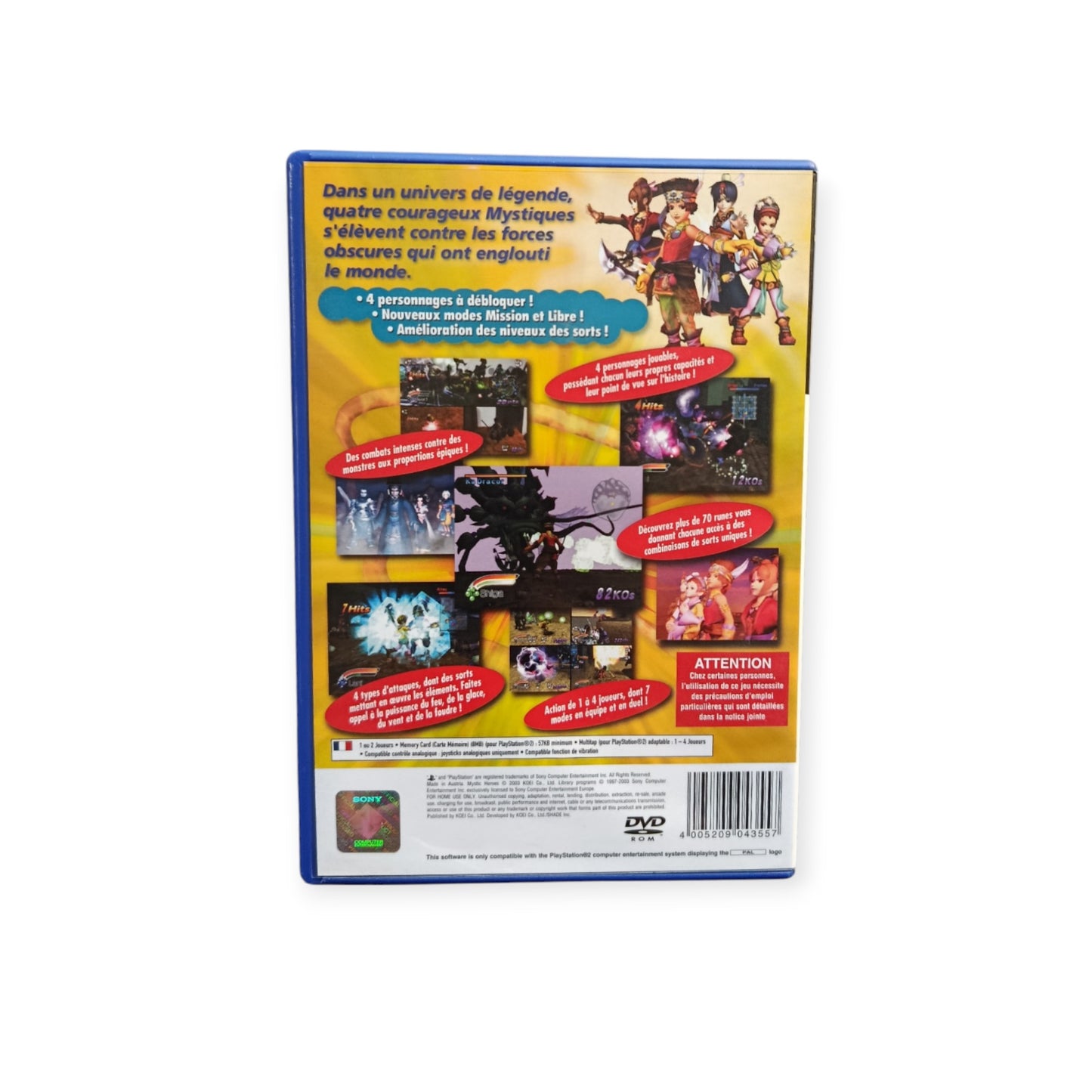 Mystic Heroes Playstation 2 (PS2)