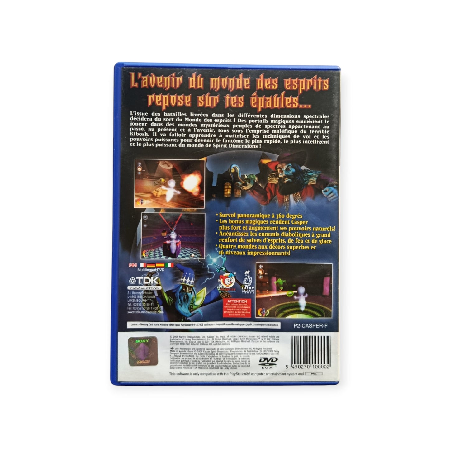 Casper: Spirit Dimensions – PlayStation 2 (complet)