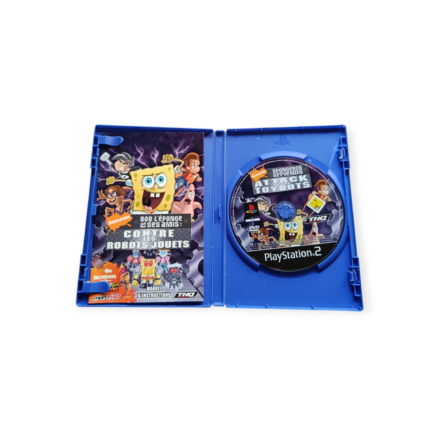 Bob L'éponge et ses amis : Contre Les Robots Jouets Playstation 2 (PS2)