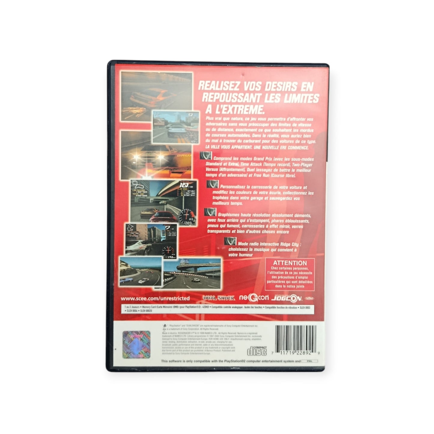 Ridge Racer V playstation 2 (PS2)