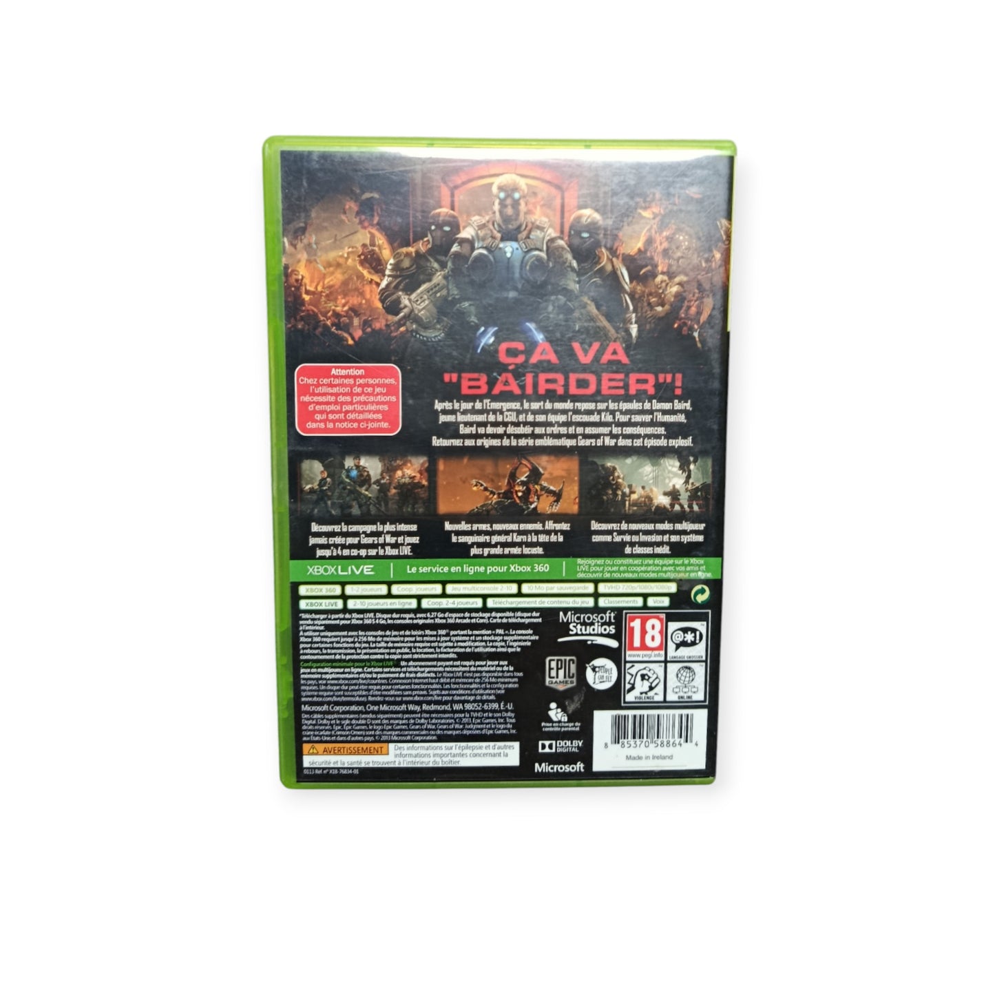 Gears of War Judgment Xbox 360