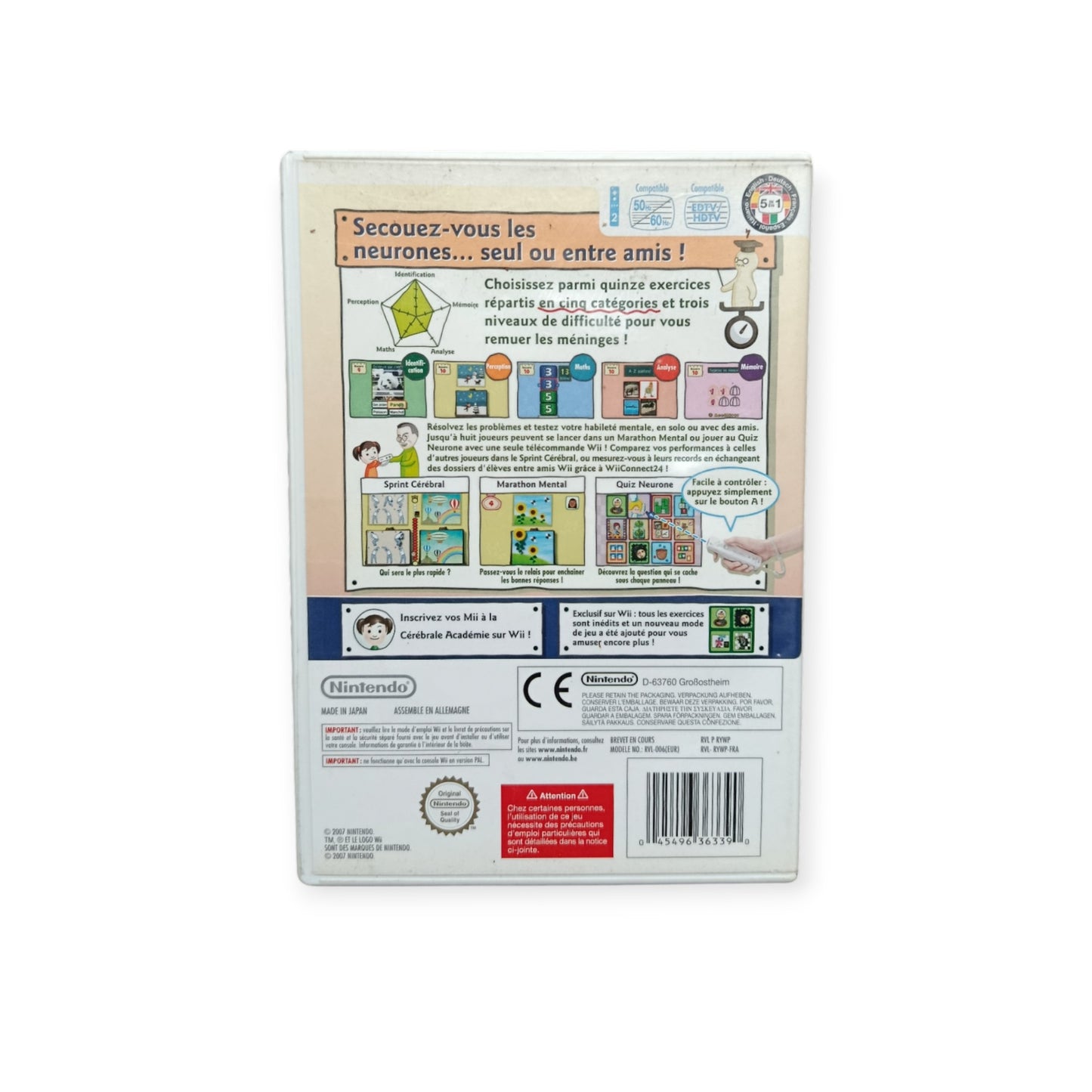 Cérébrale Académie Nintendo Wii
