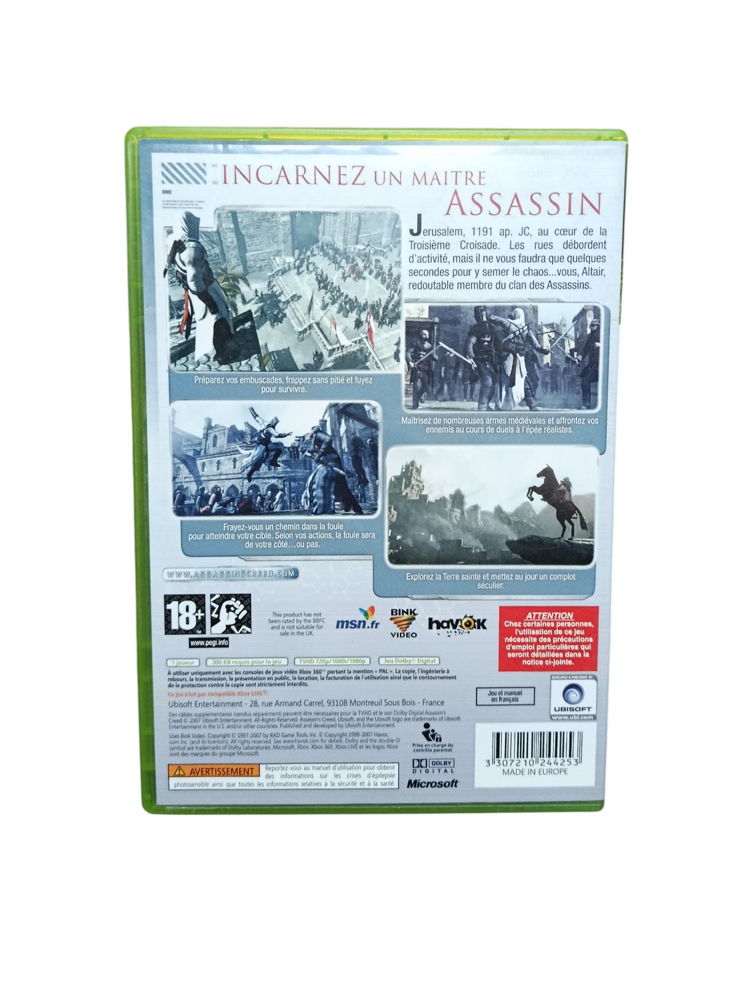 Assassin's Creed Xbox 360
