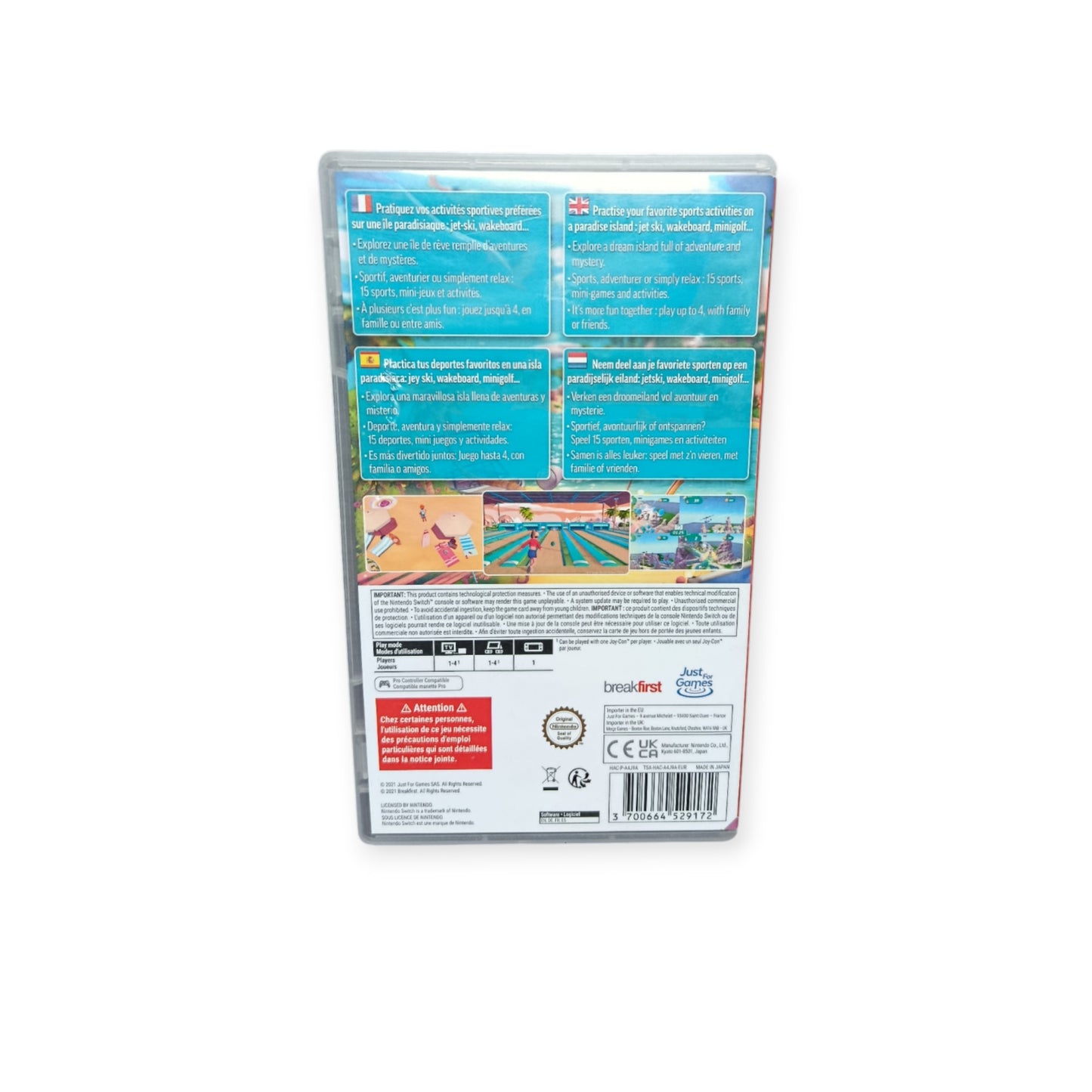 instant Sports Paradise Nintendo Switch