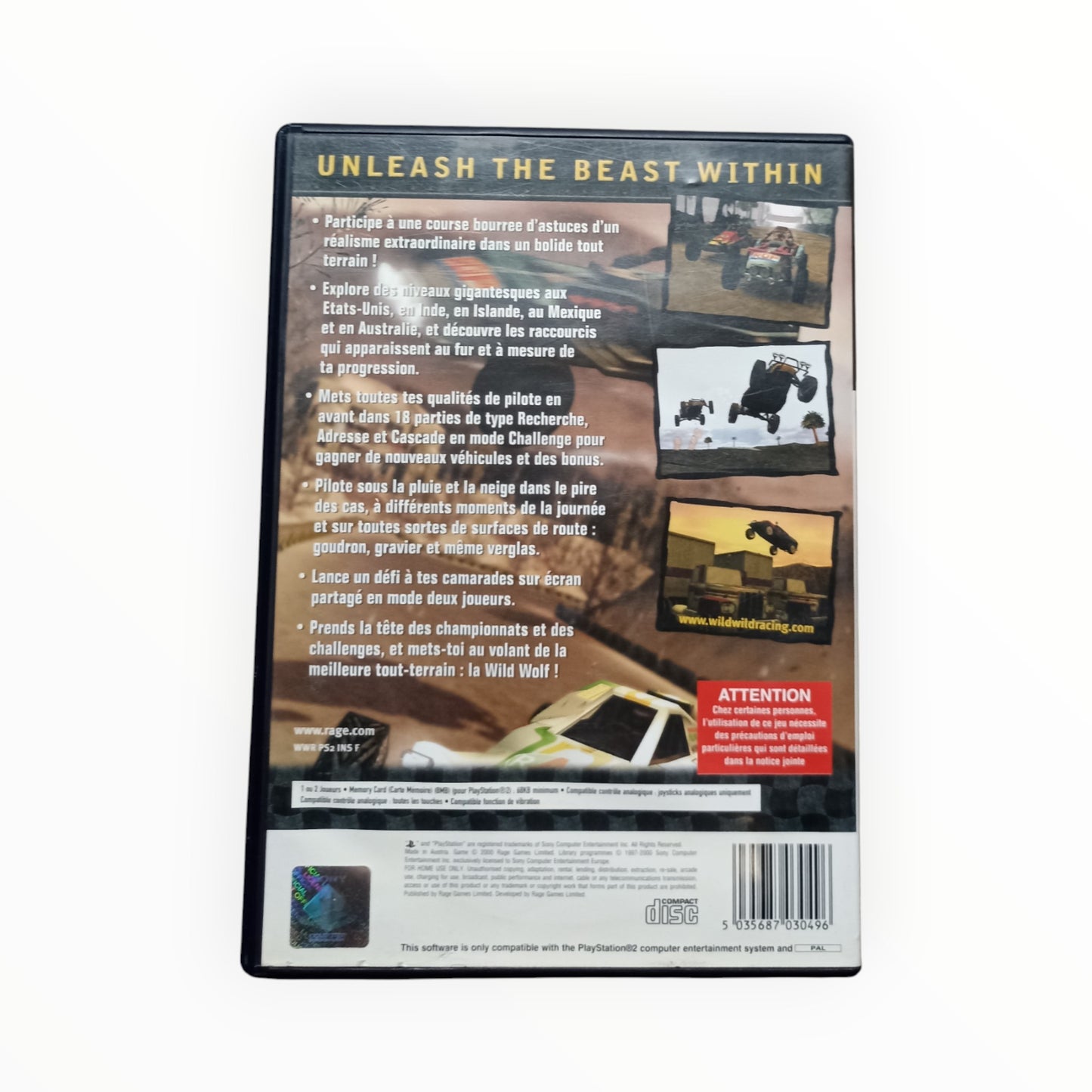 Wild Wild Racing playstation 2 (PS2)