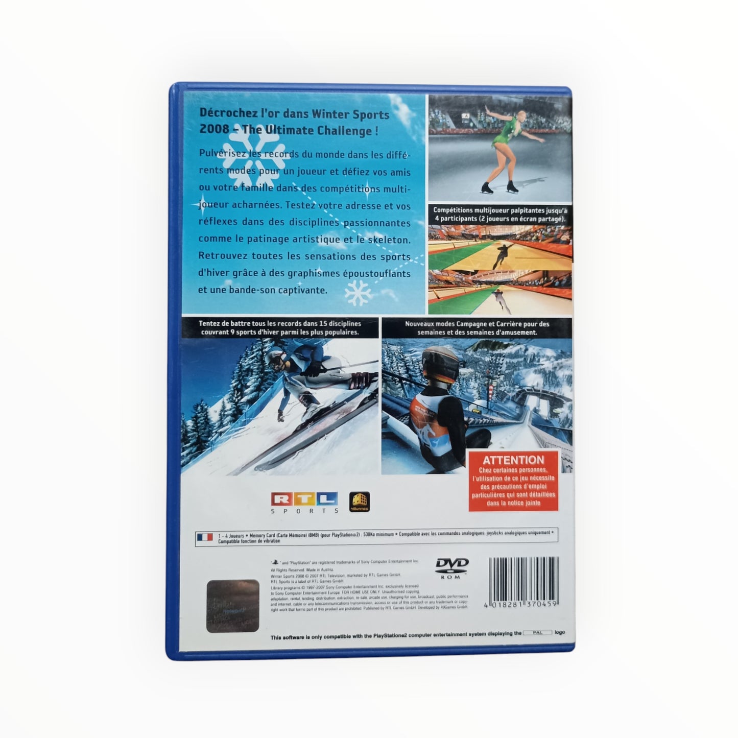 Winter Sports playstation 2 (PS2)